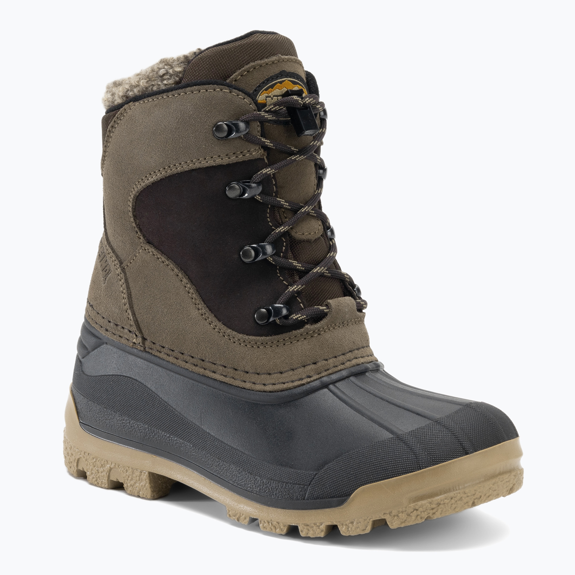 Śniegowce dziecięce Meindl Sölden Junior dark brown 