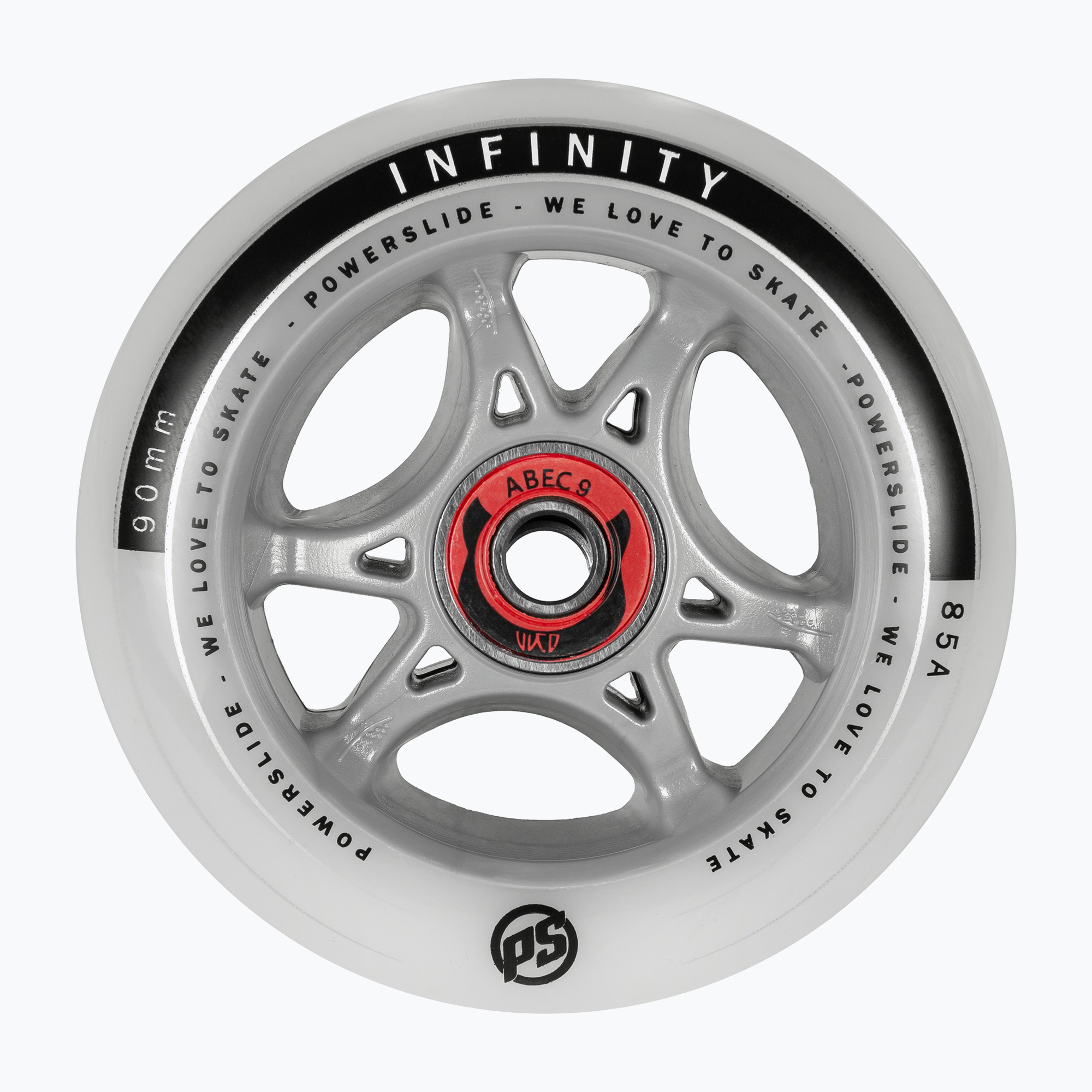 Колела за ролери Powerslide Infinity RTR ABEC9/Walker 4 pcs. grey