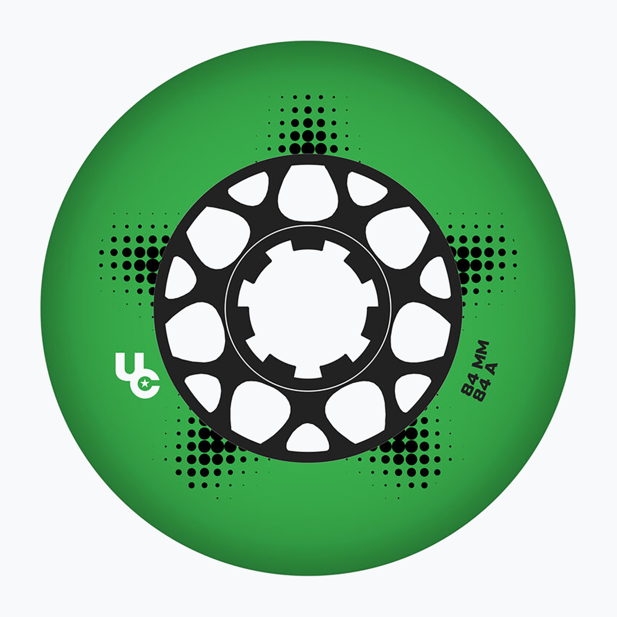Колела за ролери UNDERCOVER WHEELS Team Pro 84 mm/84A 4 pcs. green