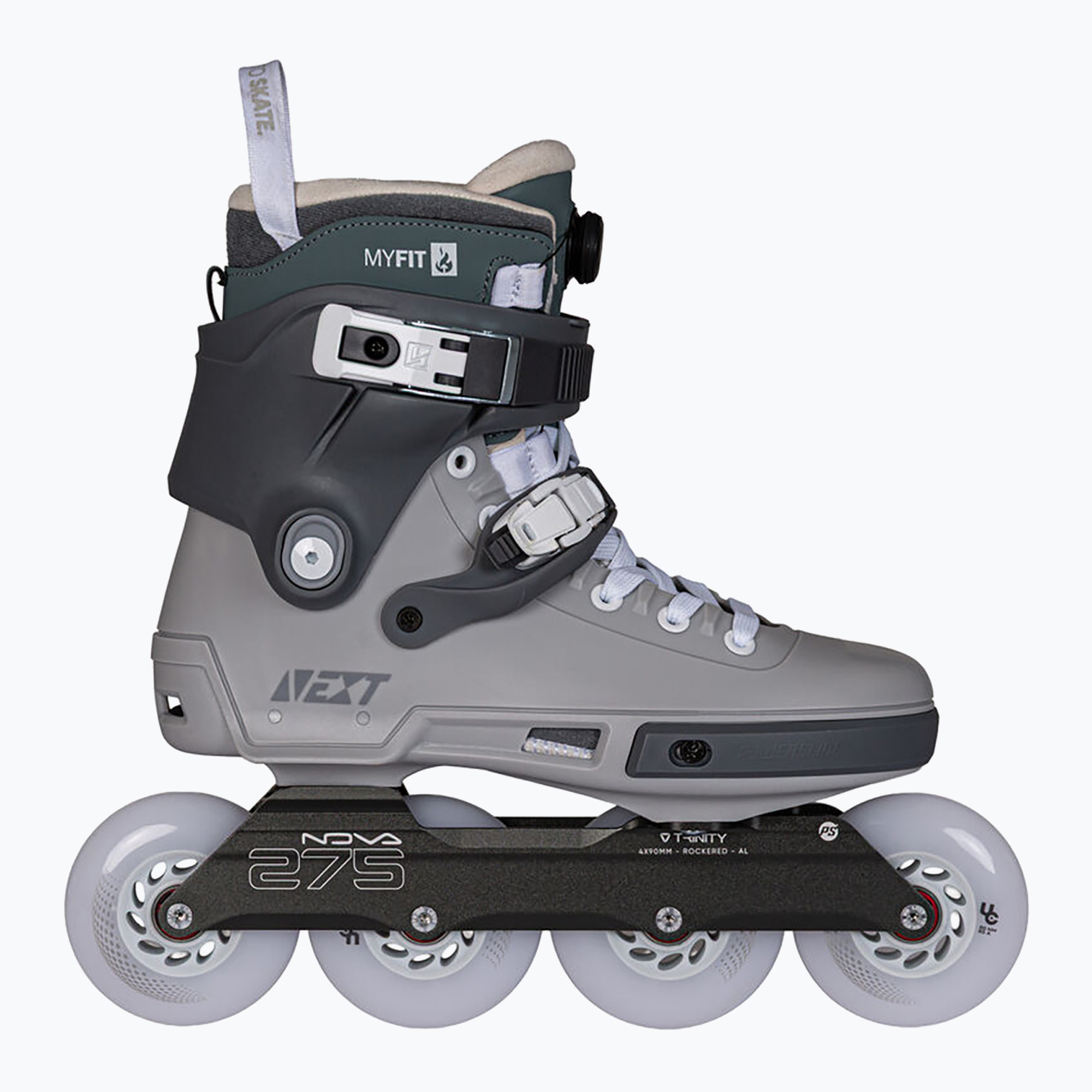 Rolki Powerslide Next 80 pds asphalt grey 