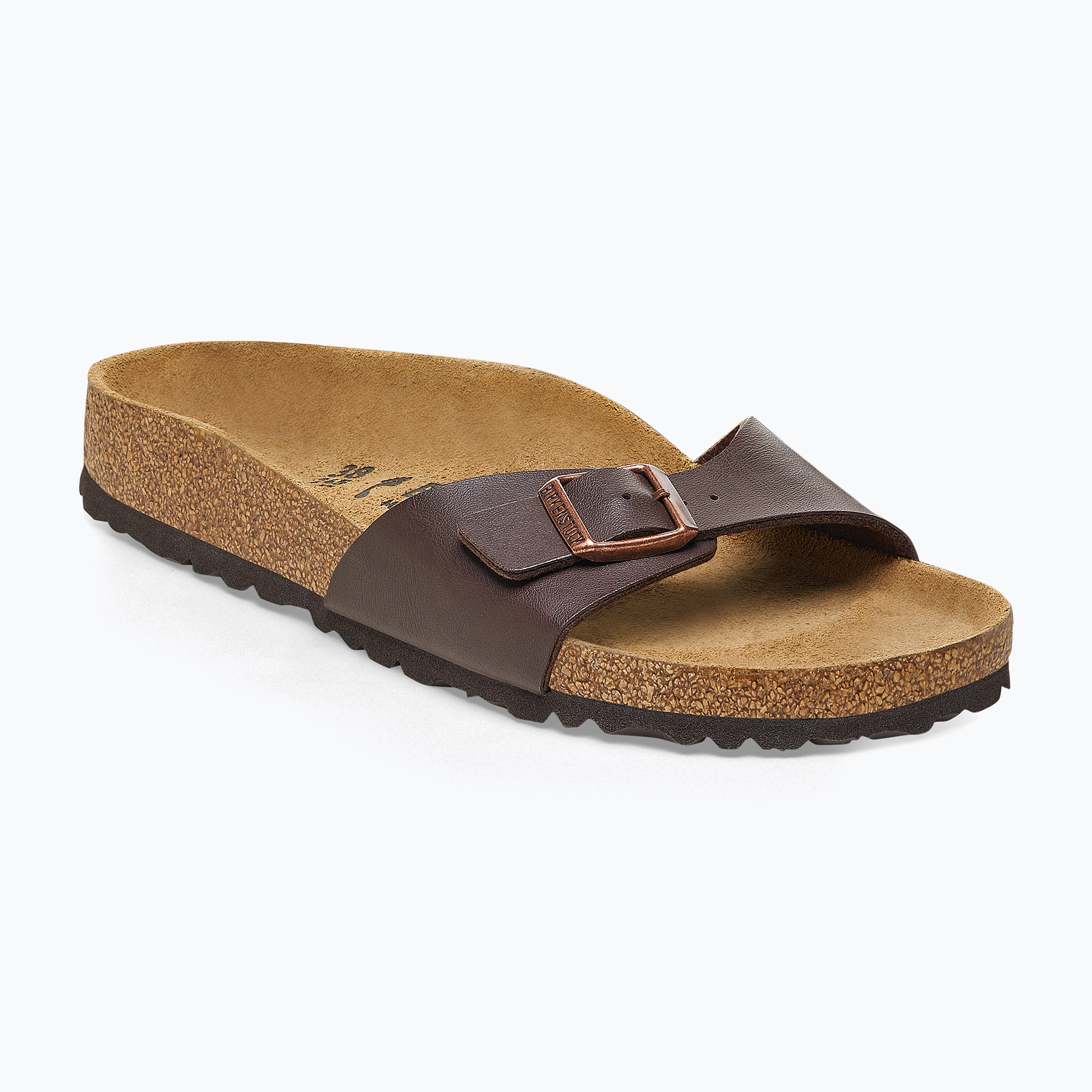 Klapki BIRKENSTOCK Madrid BF dark brown 