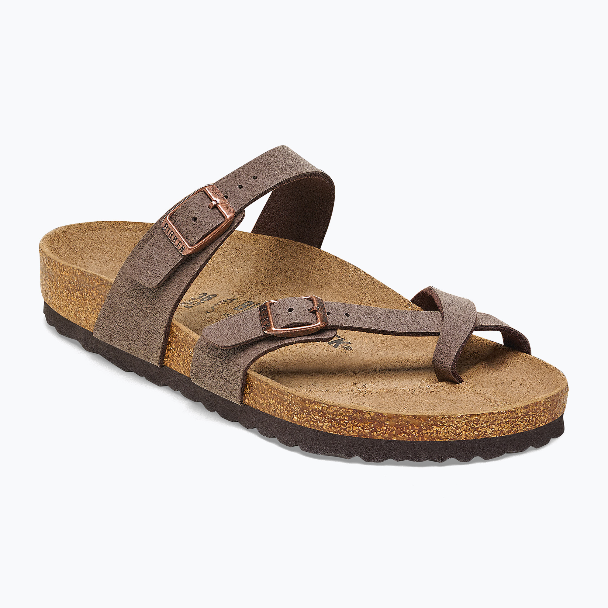 Klapki BIRKENSTOCK Mayari Birkibuc mocca 
