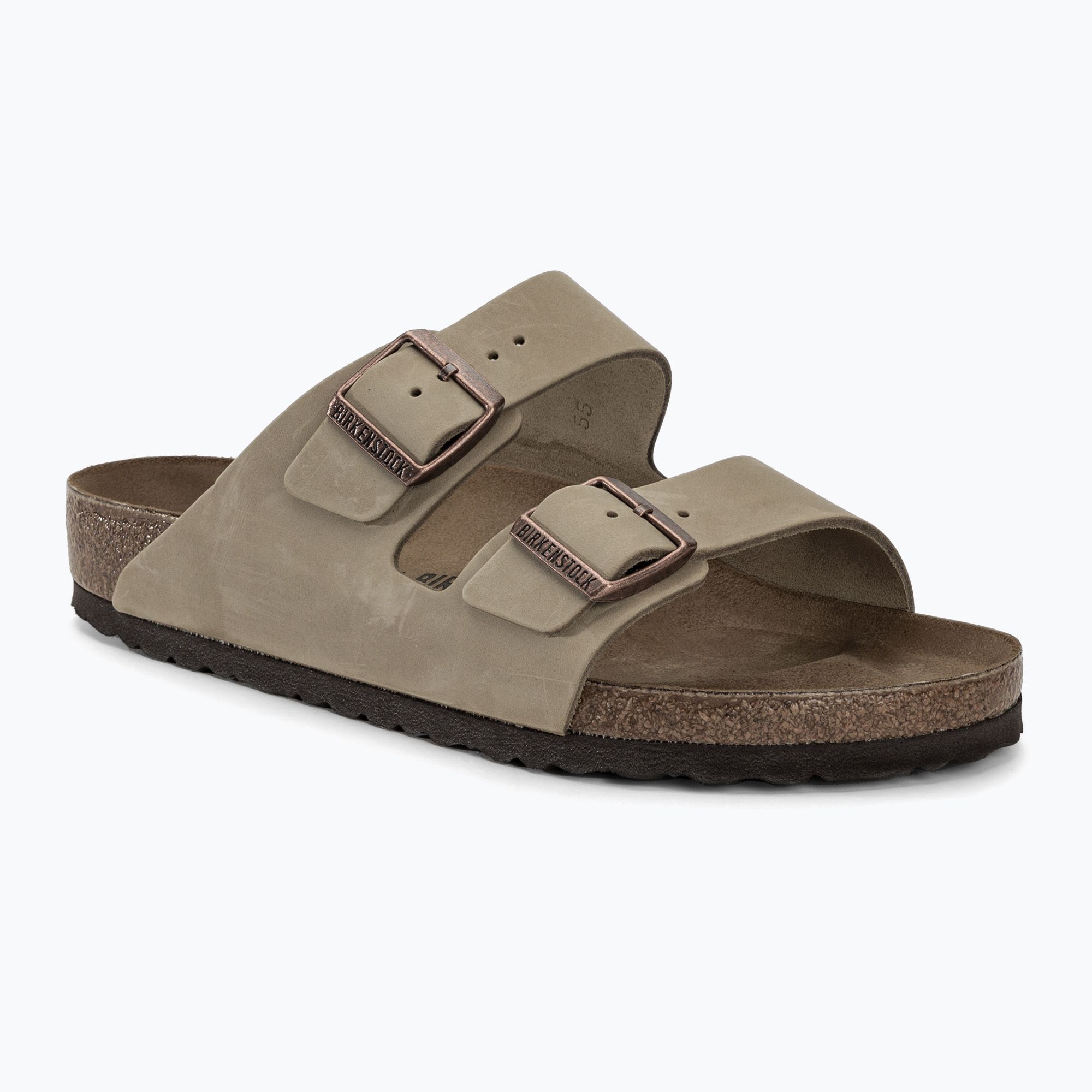 Klapki BIRKENSTOCK Arizona LEOI Regular tabacco brown 