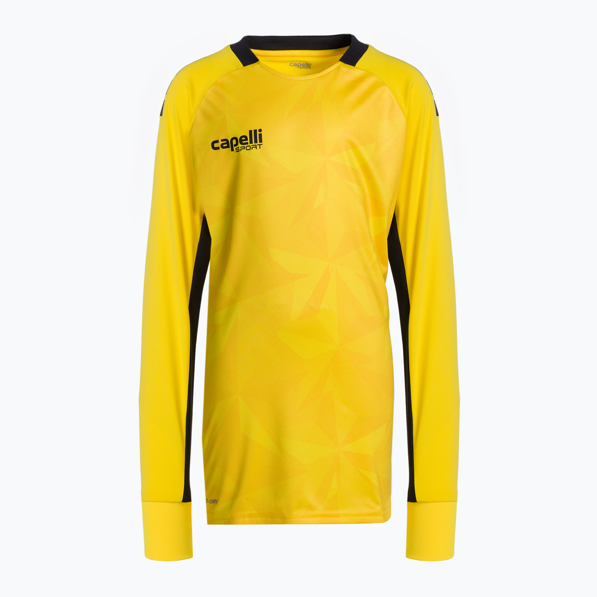 Longsleeve piłkarski dziecięcy Capelli Pitch Star Goalkeeper team yellow/black 