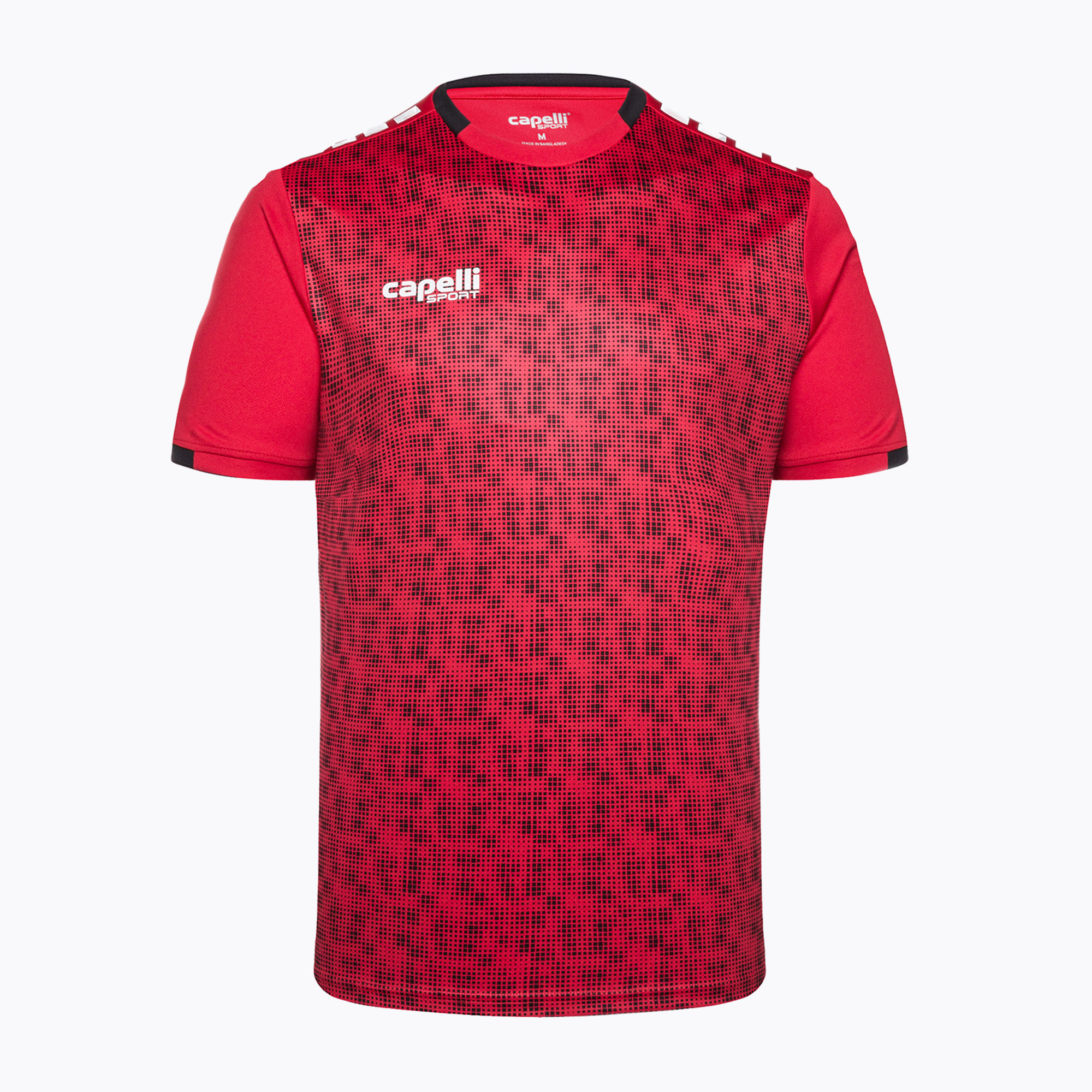 Koszulka piłkarska męska Capelli Cs III Block red/black 