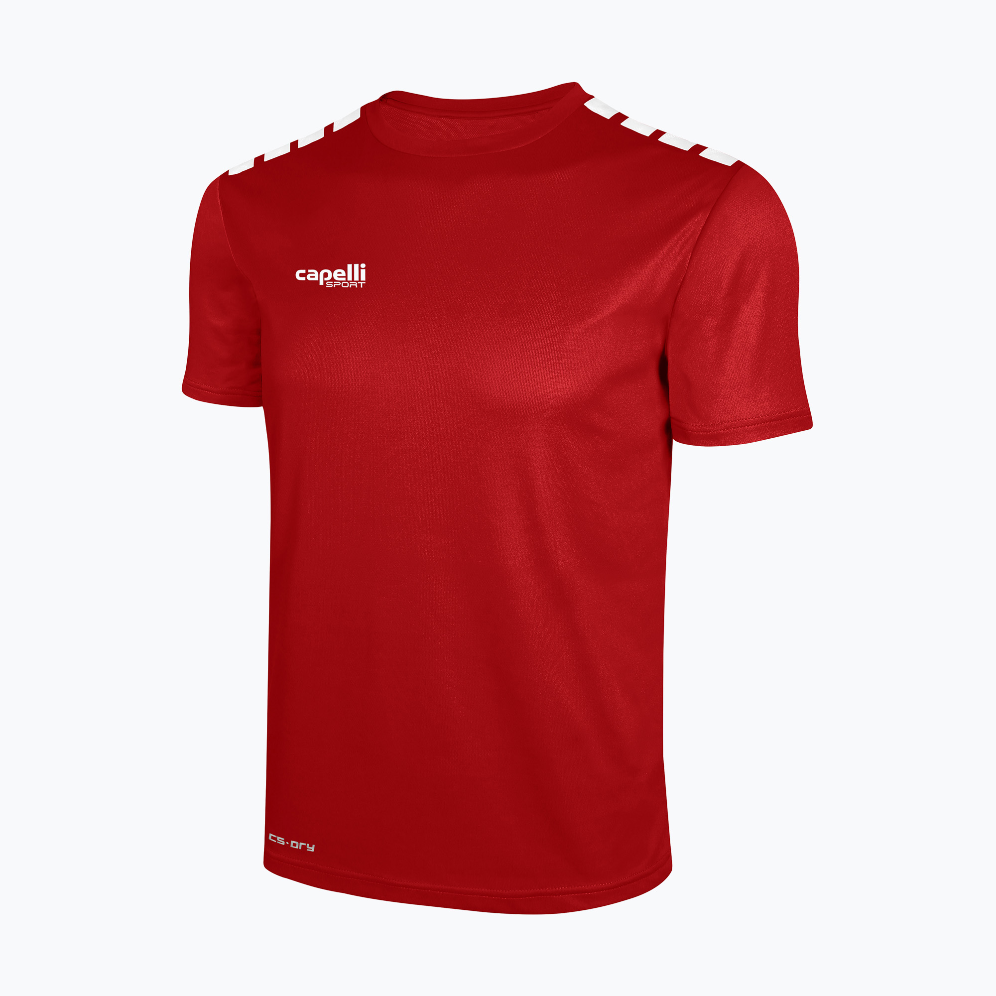 Pánske futbalové tričko Cappelli Cs One Adult Jersey SS červená/biela (Cs One Adult Jersey SS AGA-2999X-479)