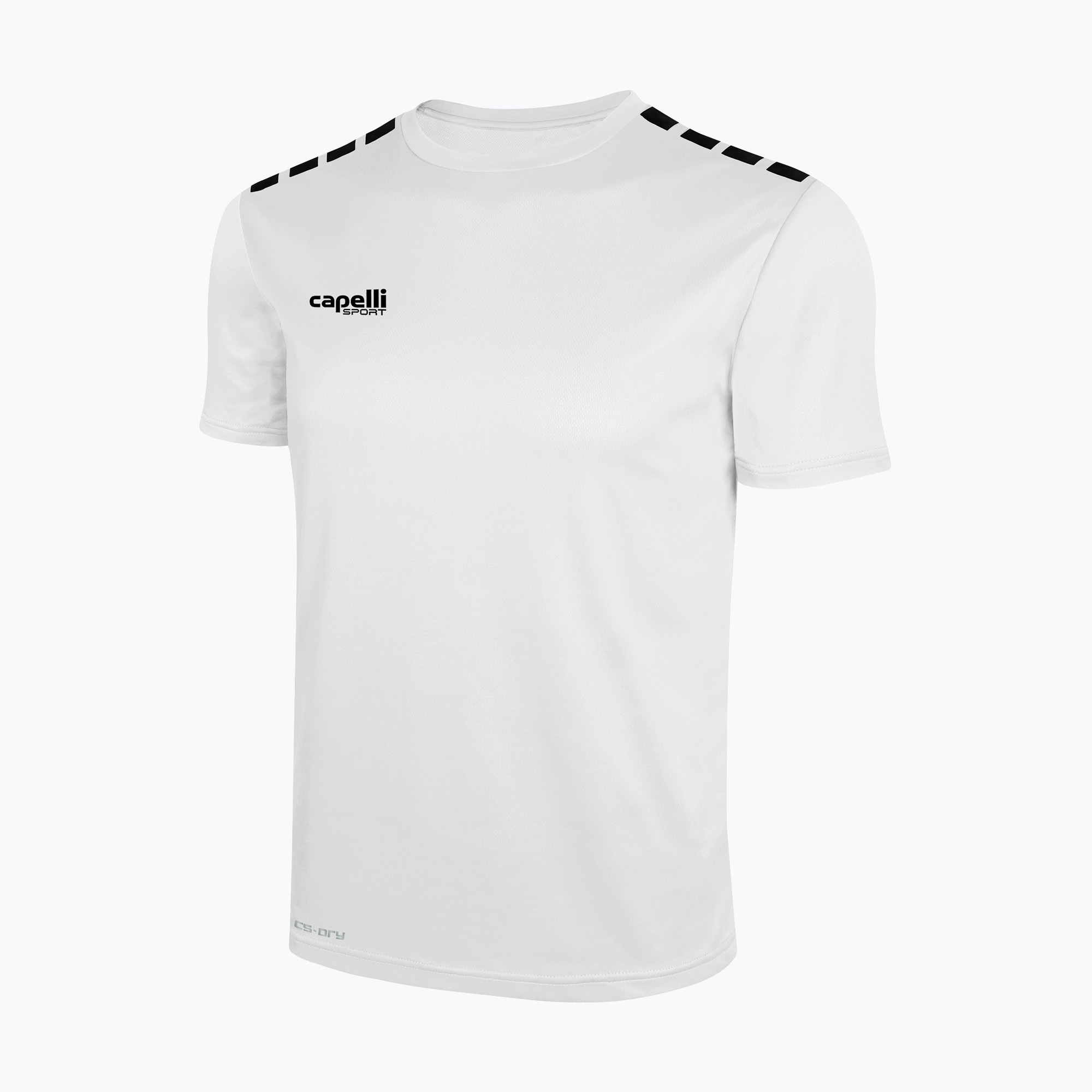 Pánske futbalové tričko Cappelli Cs One Adult Jersey SS white/black (Cs One Adult Jersey SS AGA-2999X-1095)