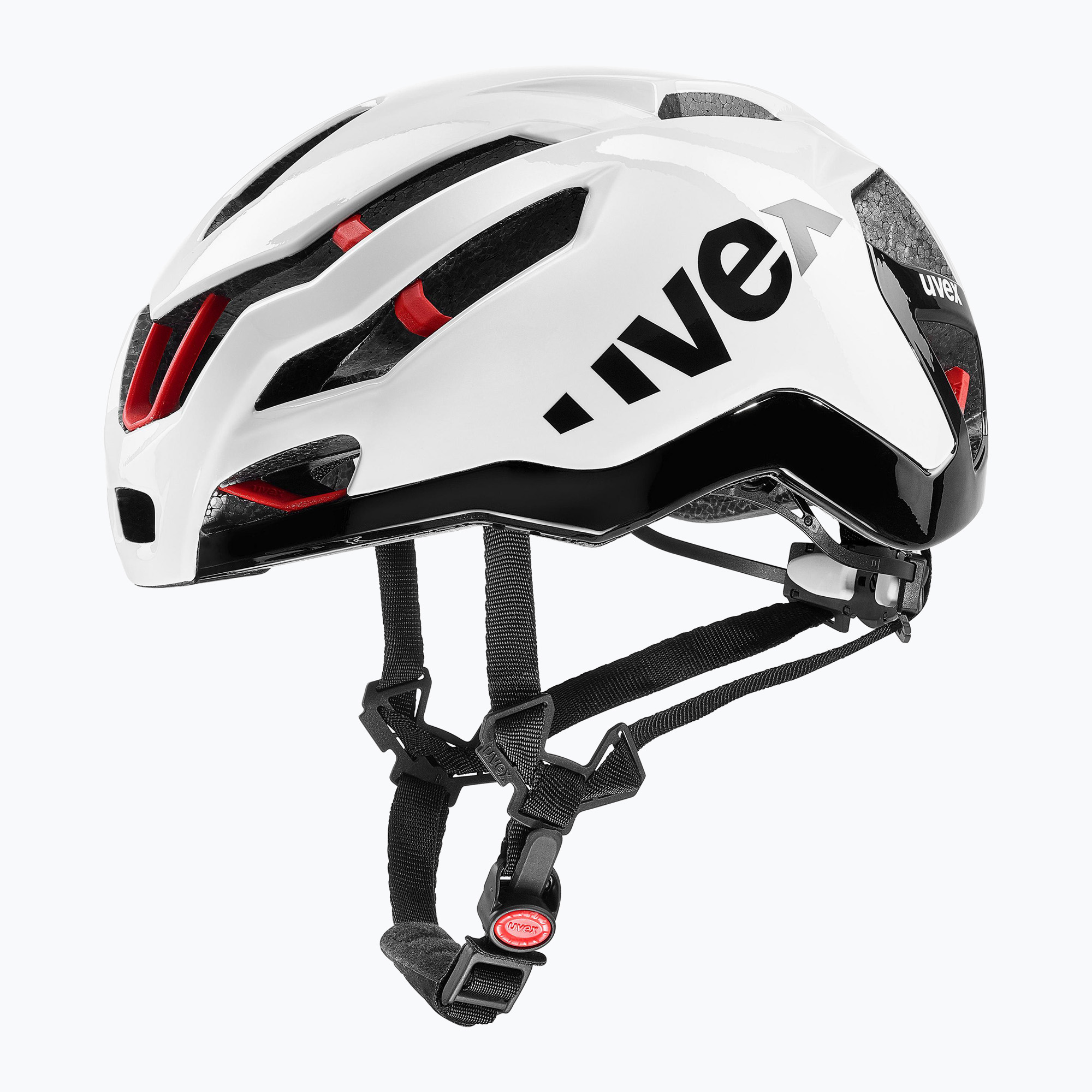 bicycle helmet UVEX Race 9 white/black (53-57 cm)