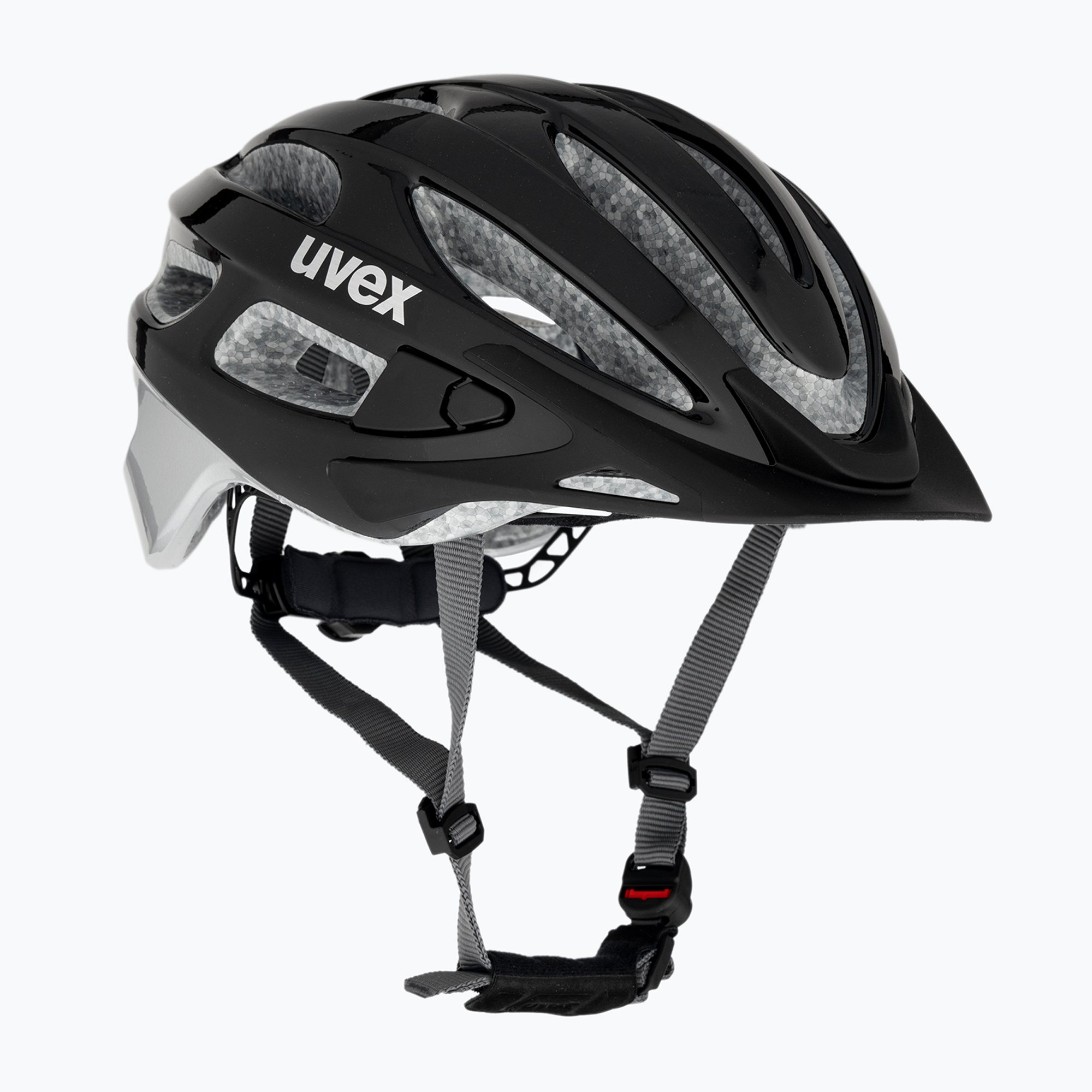 Casco da bicicletta UVEX True nero/argento (55-58 cm) (True 41/0/053/05/17)
