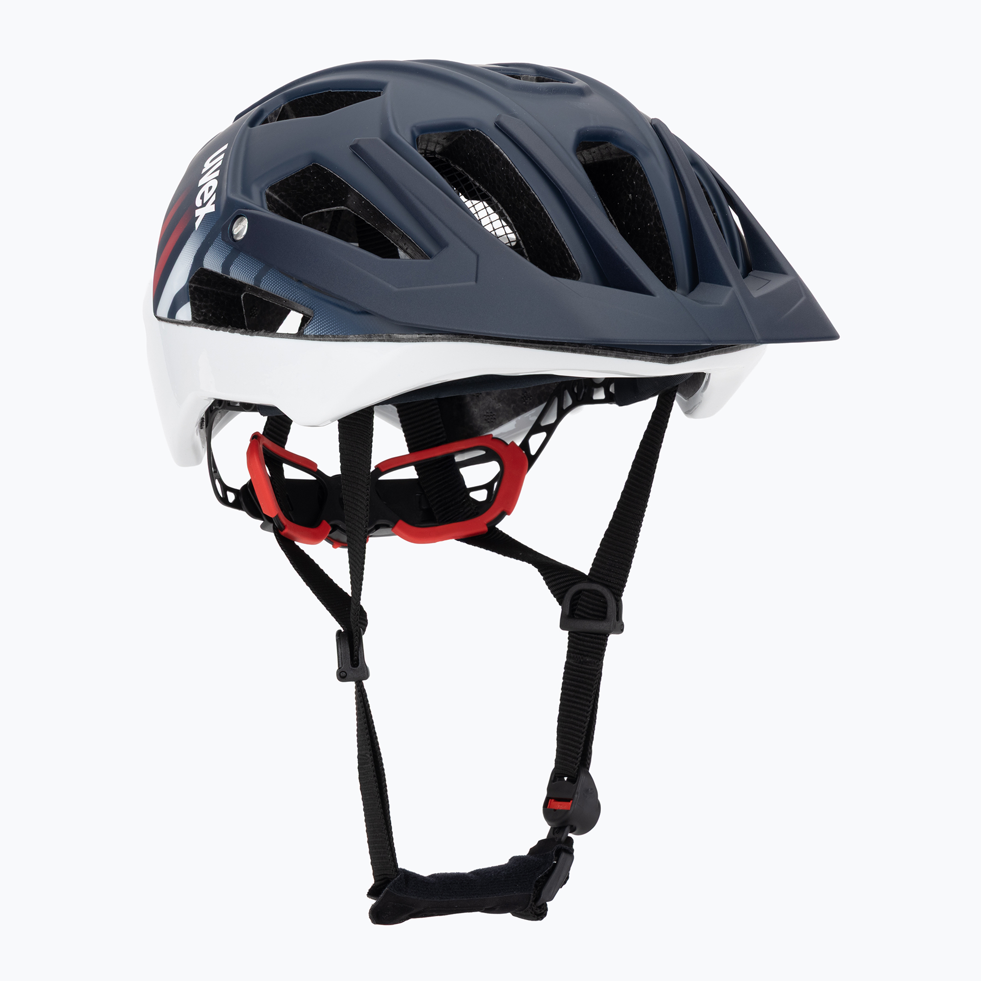Cyklistická prilba UVEX Quatro CC deep space/white matt