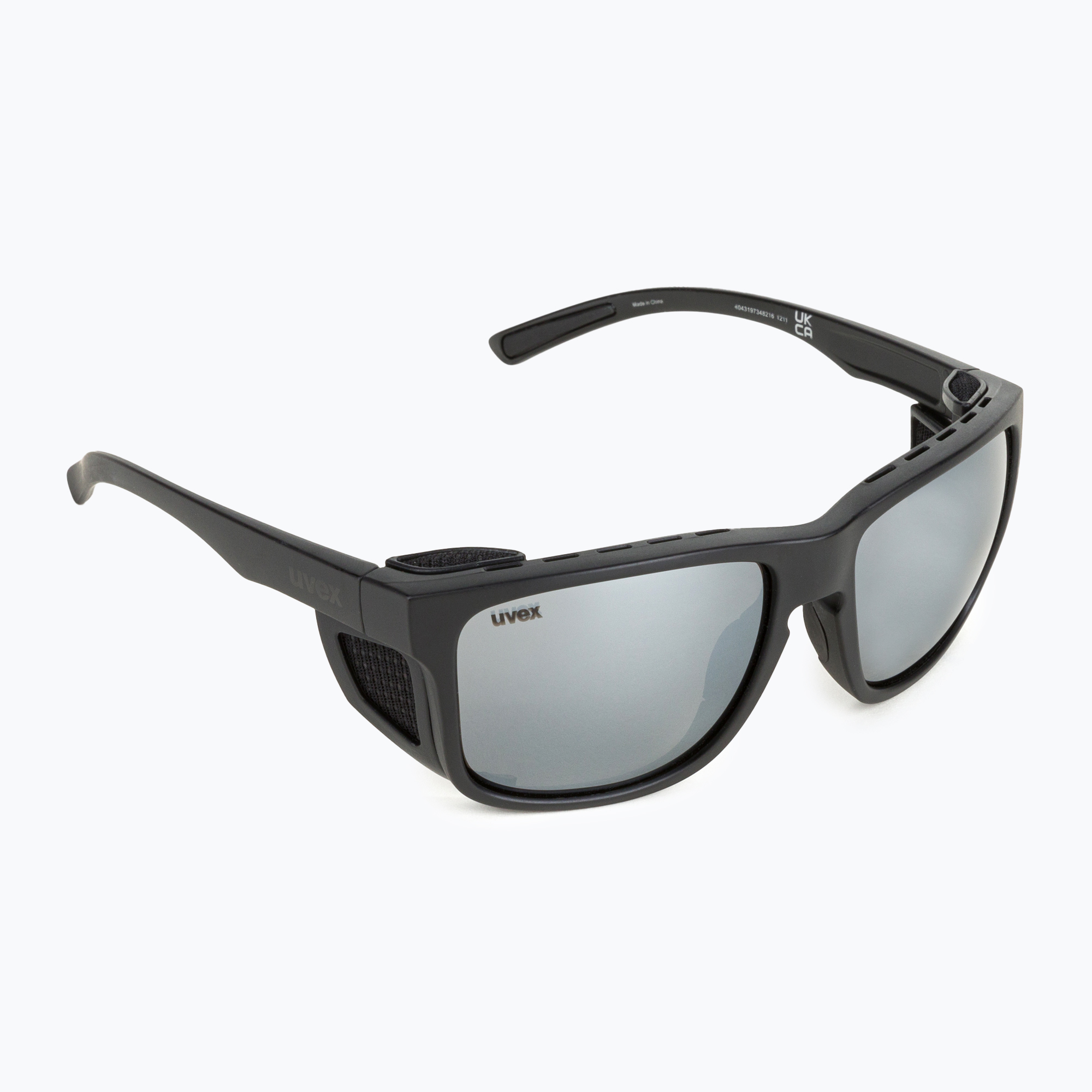 Okulary przeciwsłoneczne UVEX Sportstyle 312 black matt/mirror silver 