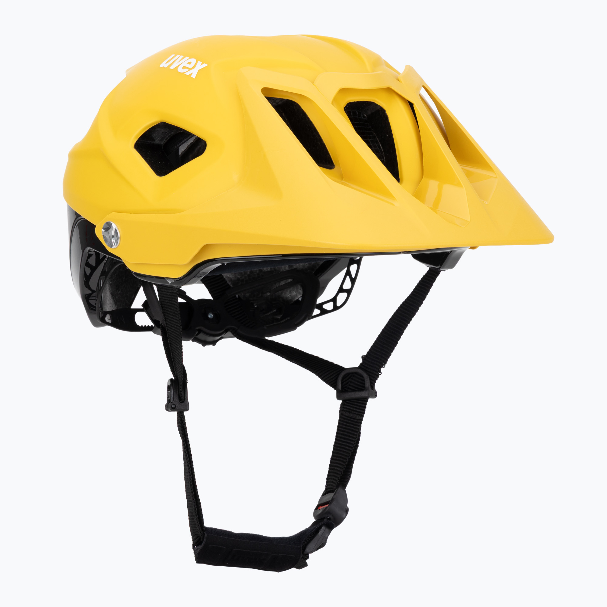 Cască de bicicletă UVEX Quatro Integrale sunbee/black