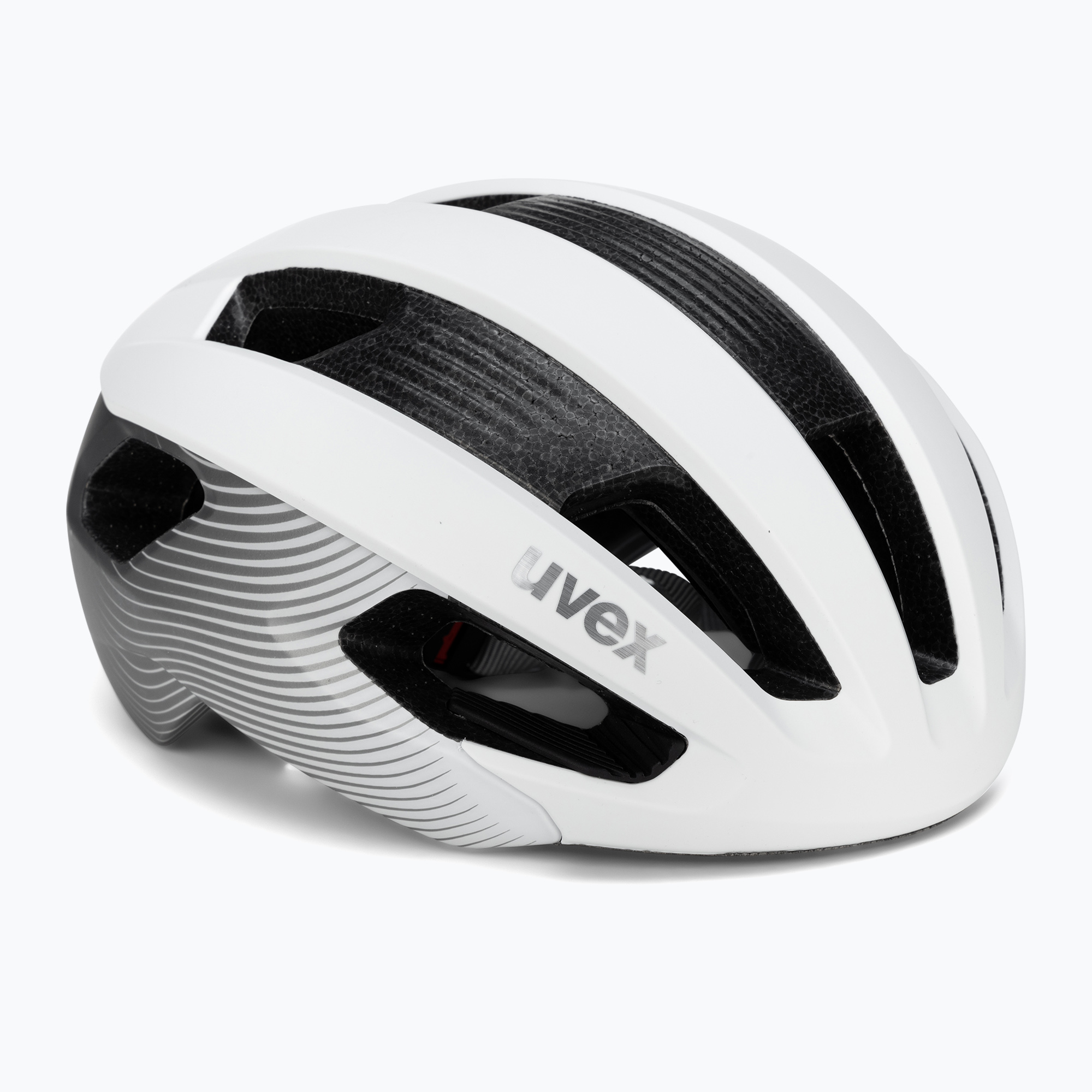Dámska cyklistická prilba UVEX Rise CC WE white/grey 41/0/034/03/15 (Rise CC WE 41/0/034/03/15)