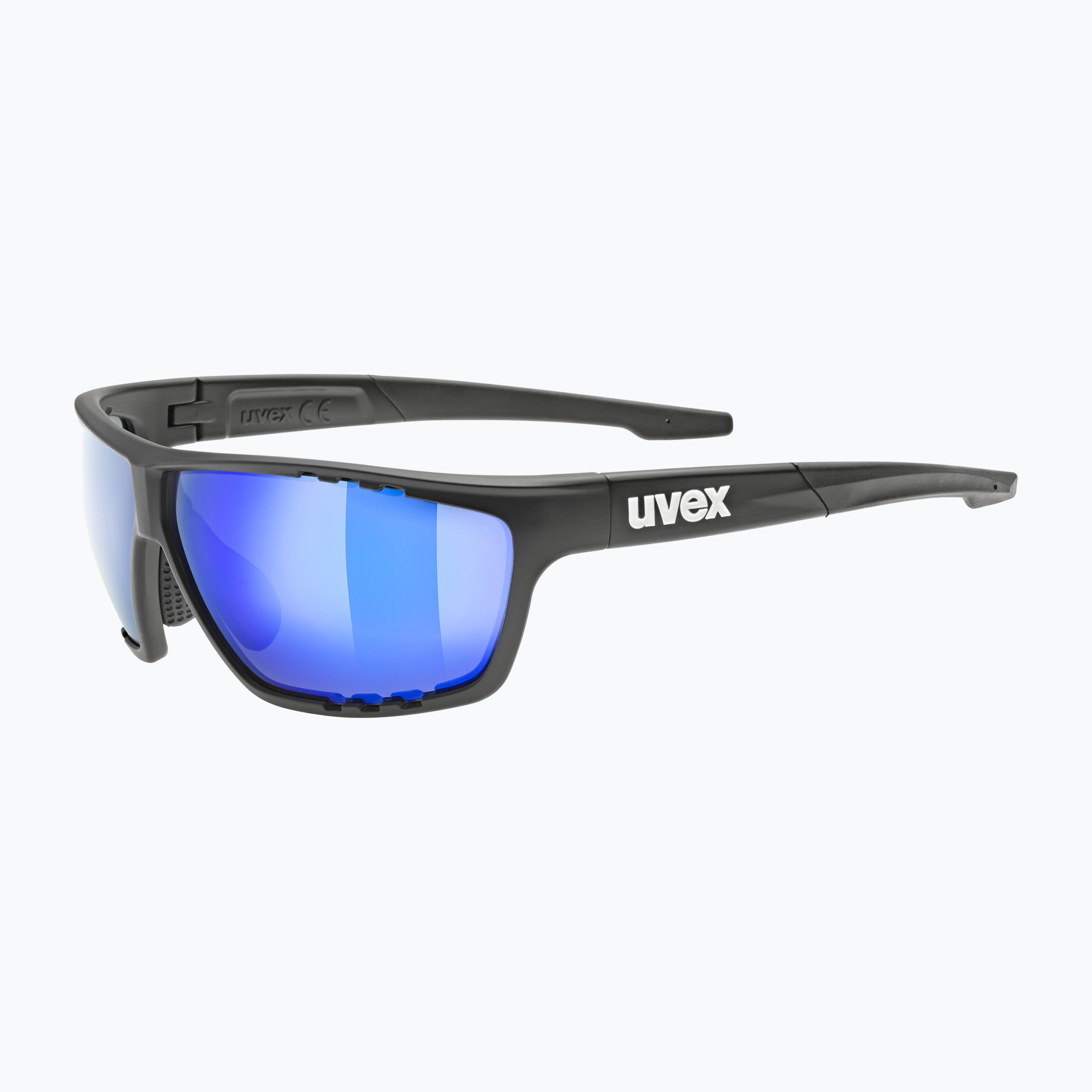 Okulary przeciwsłoneczne UVEX Sportstyle 706 black matt/mirror blue 