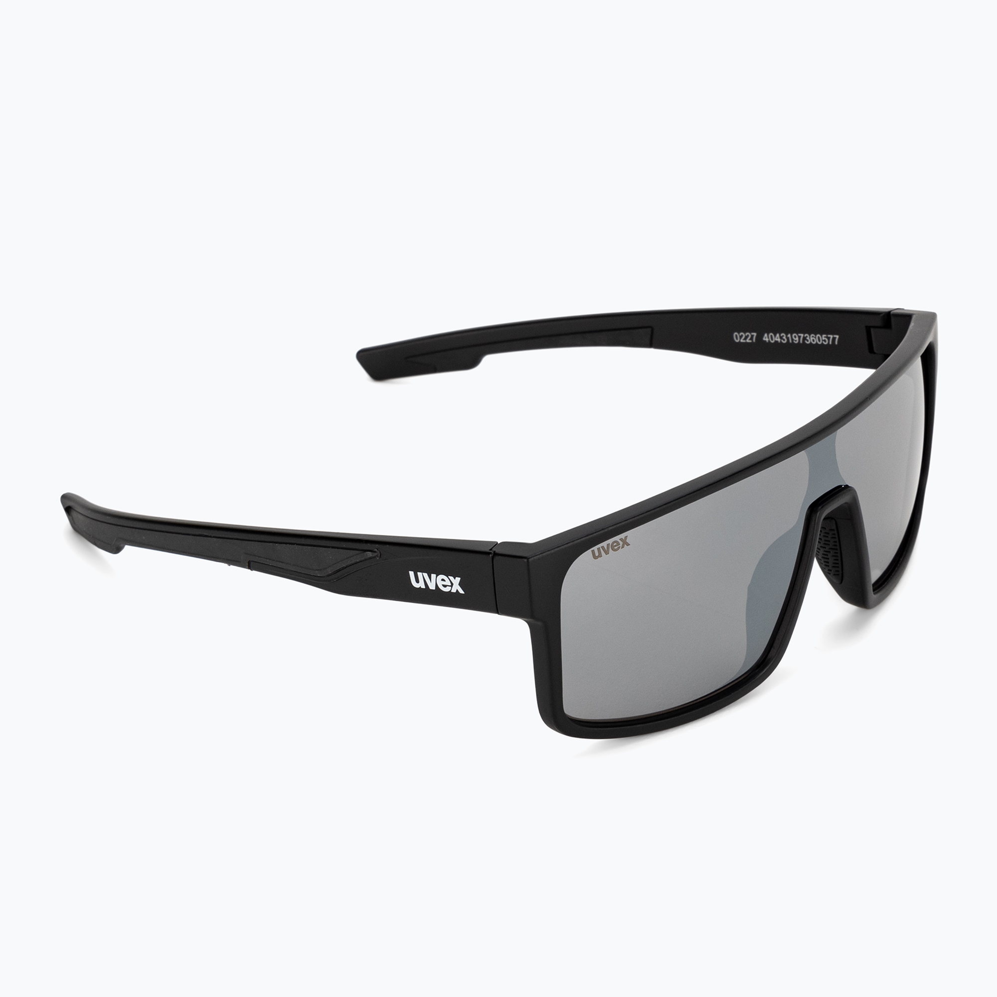 Okulary przeciwsłoneczne UVEX Lgl 51 black mat/mirror silver 