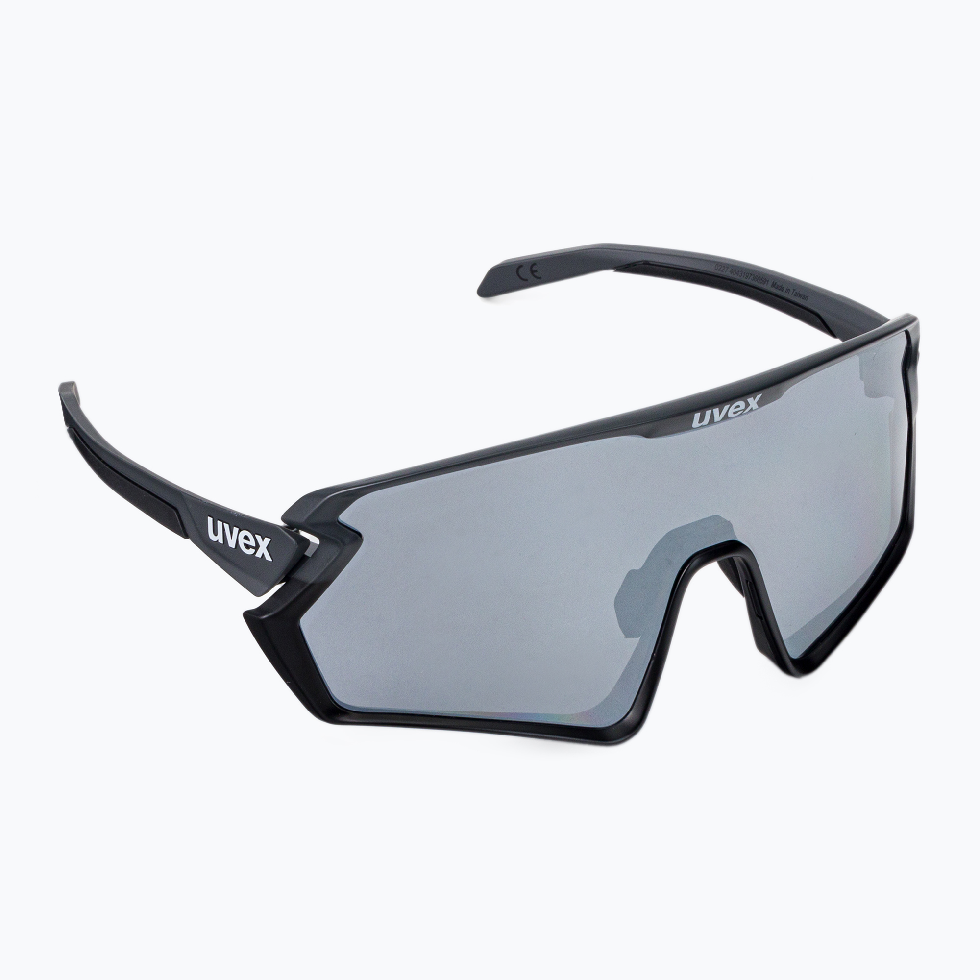 UVEX Sportstyle 231 2.0 ochelari de ciclism gri negru mat/argintiu oglindă 53/3/026/2506 (Sportstyle 231 2.0 53/3/026/2506)