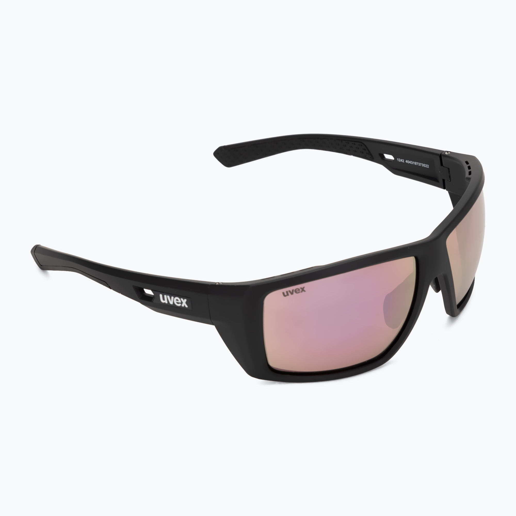 Okulary przeciwsłoneczne UVEX Mtn Venture CV black matt/mirror pink 