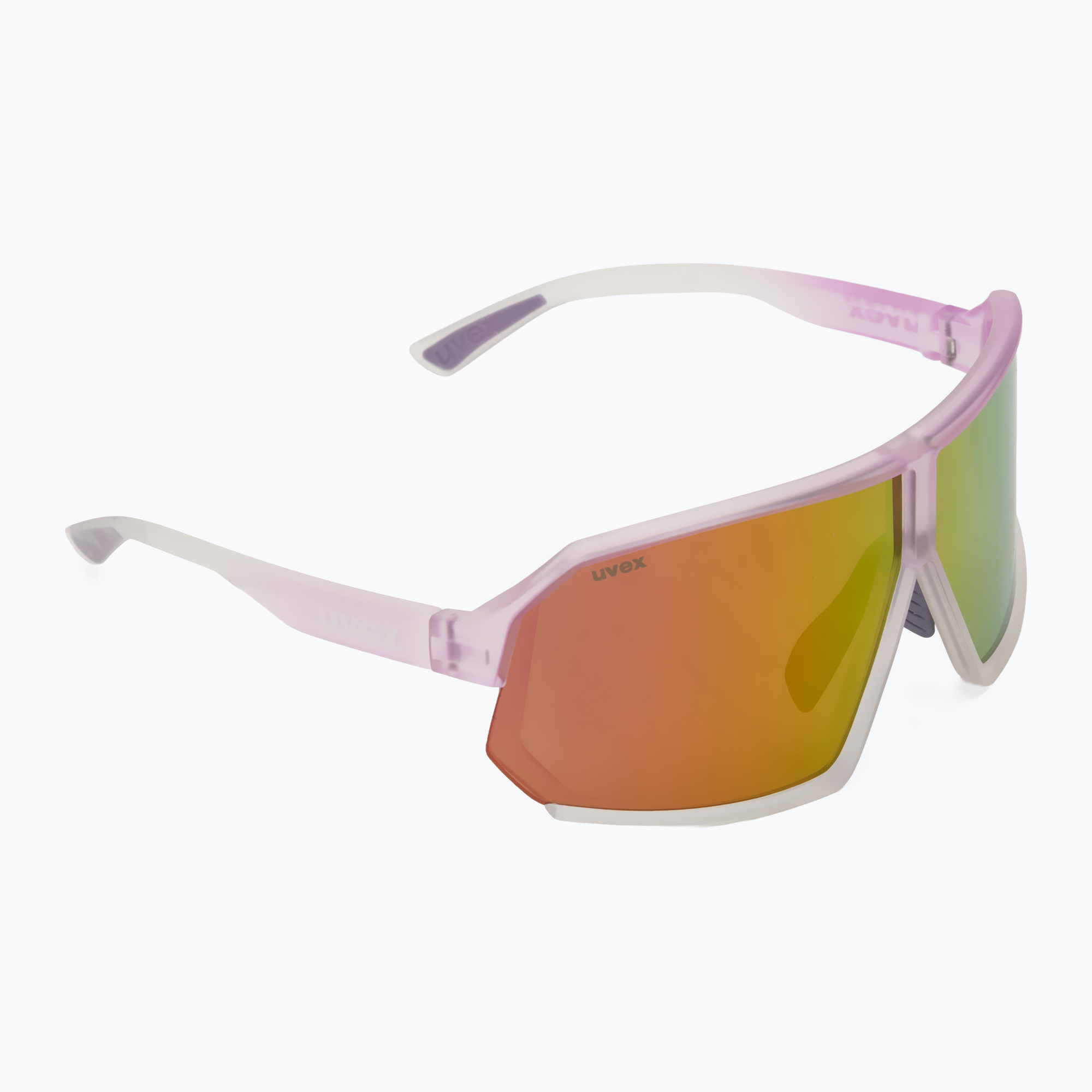 Ochelari de soare UVEX Sportstyle 237 purple fade/mirror purple