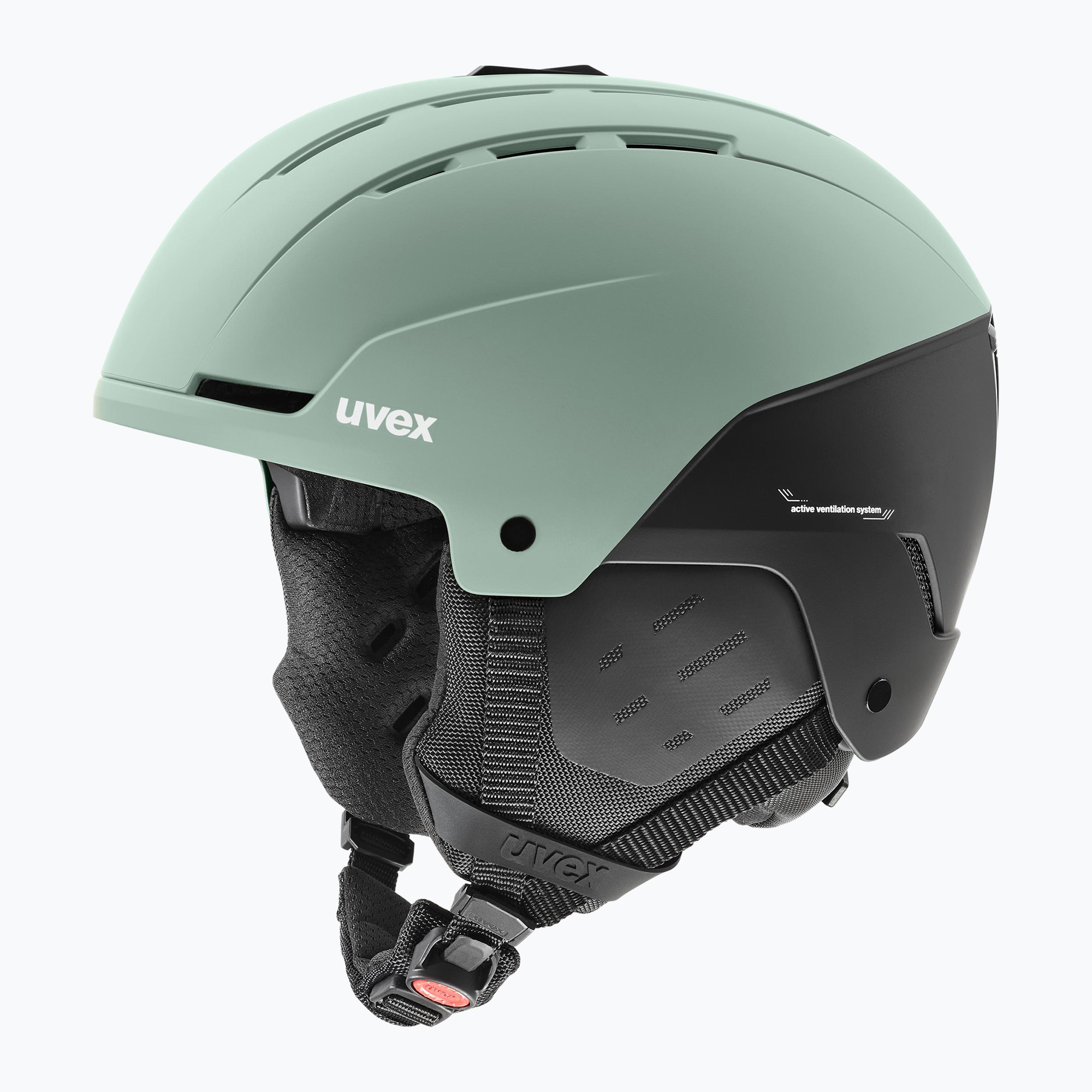 Casco da sci UVEX Stance MIPS verde ossido/nero opaco (51-55 cm) (Stance MIPS 56/6/314/18)