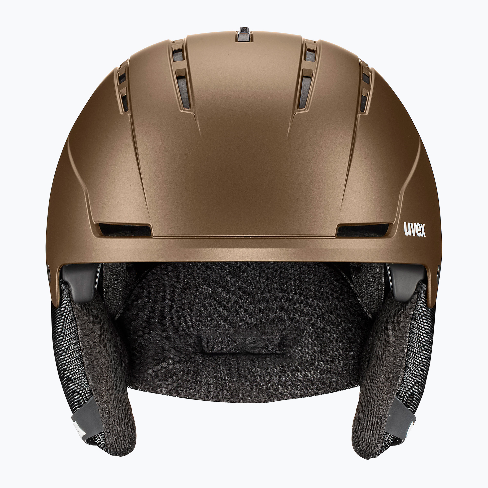 Casco da sci UVEX Stance marrone/nero opaco (54-58 cm) (Stance 56/6/312/16)