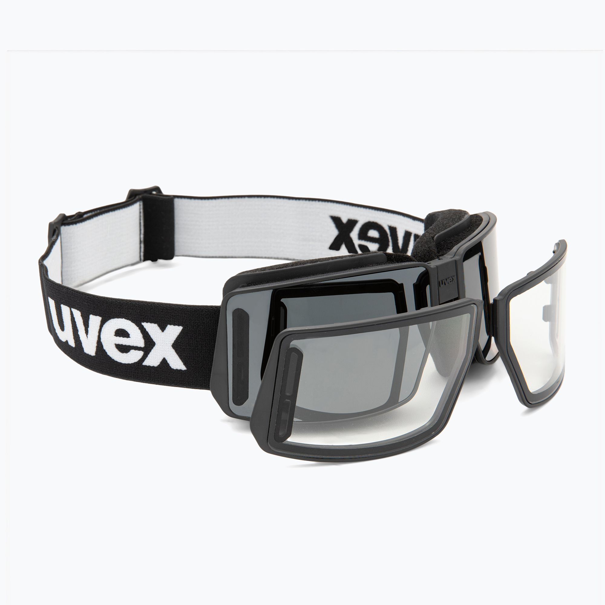 Скиорски очила UVEX MTN Tour black matt/mirror silver