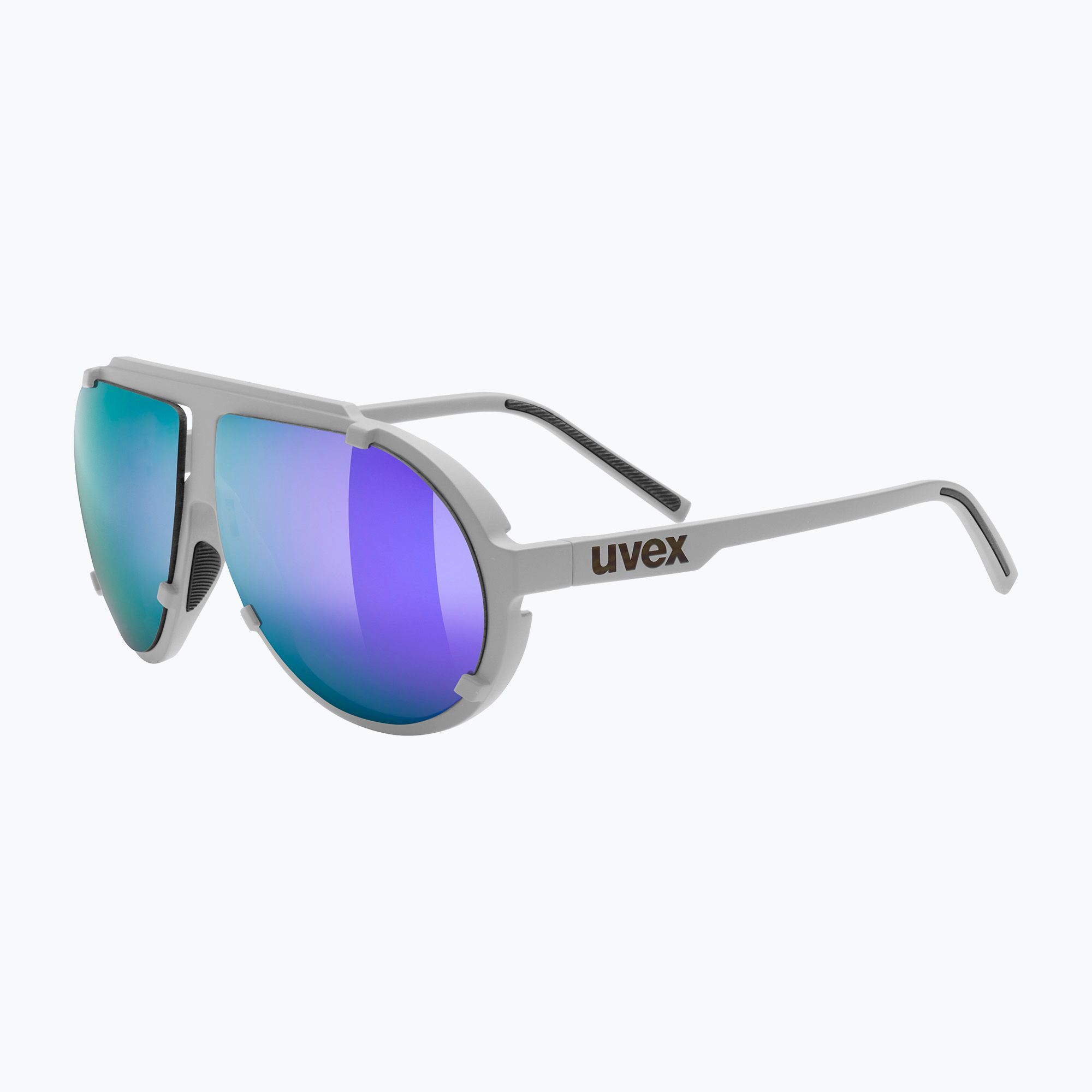 Okulary przeciwsłoneczne UVEX Esntl Pina grey matt/mirror purple 