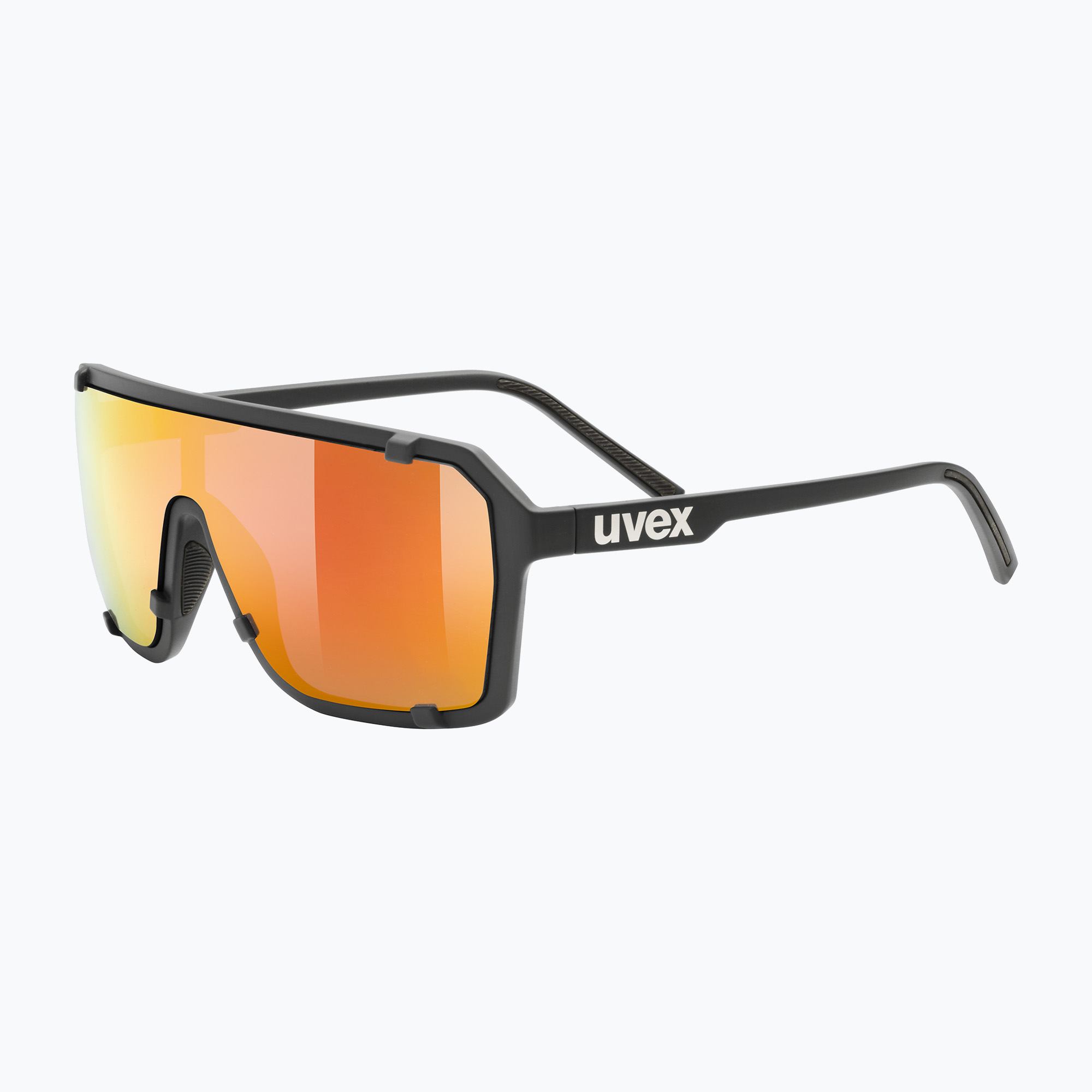 Слънчеви очила UVEX Esntl Epic black matt/mirror red