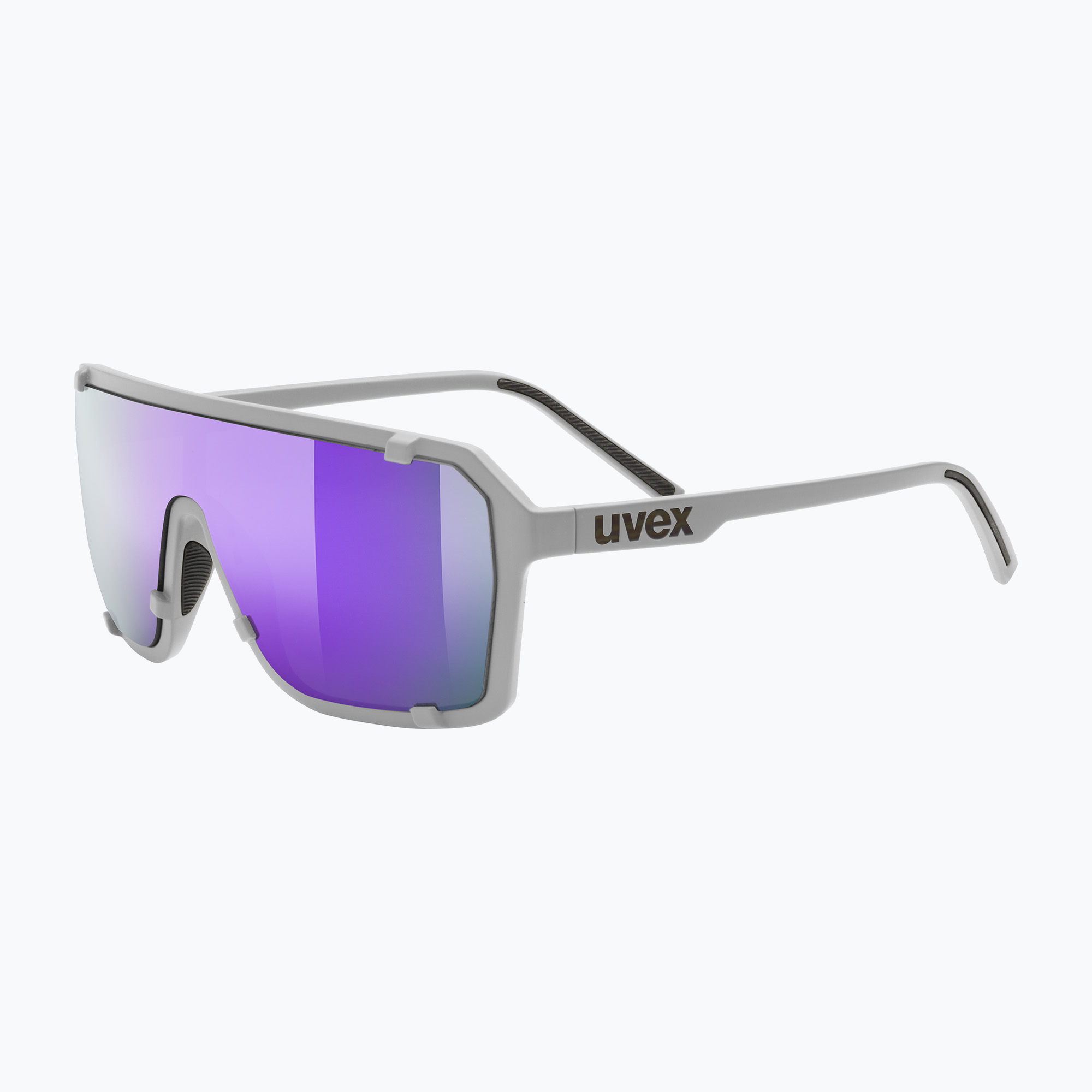 Ochelari de soare UVEX Esntl Epic grey matt/mirror purple