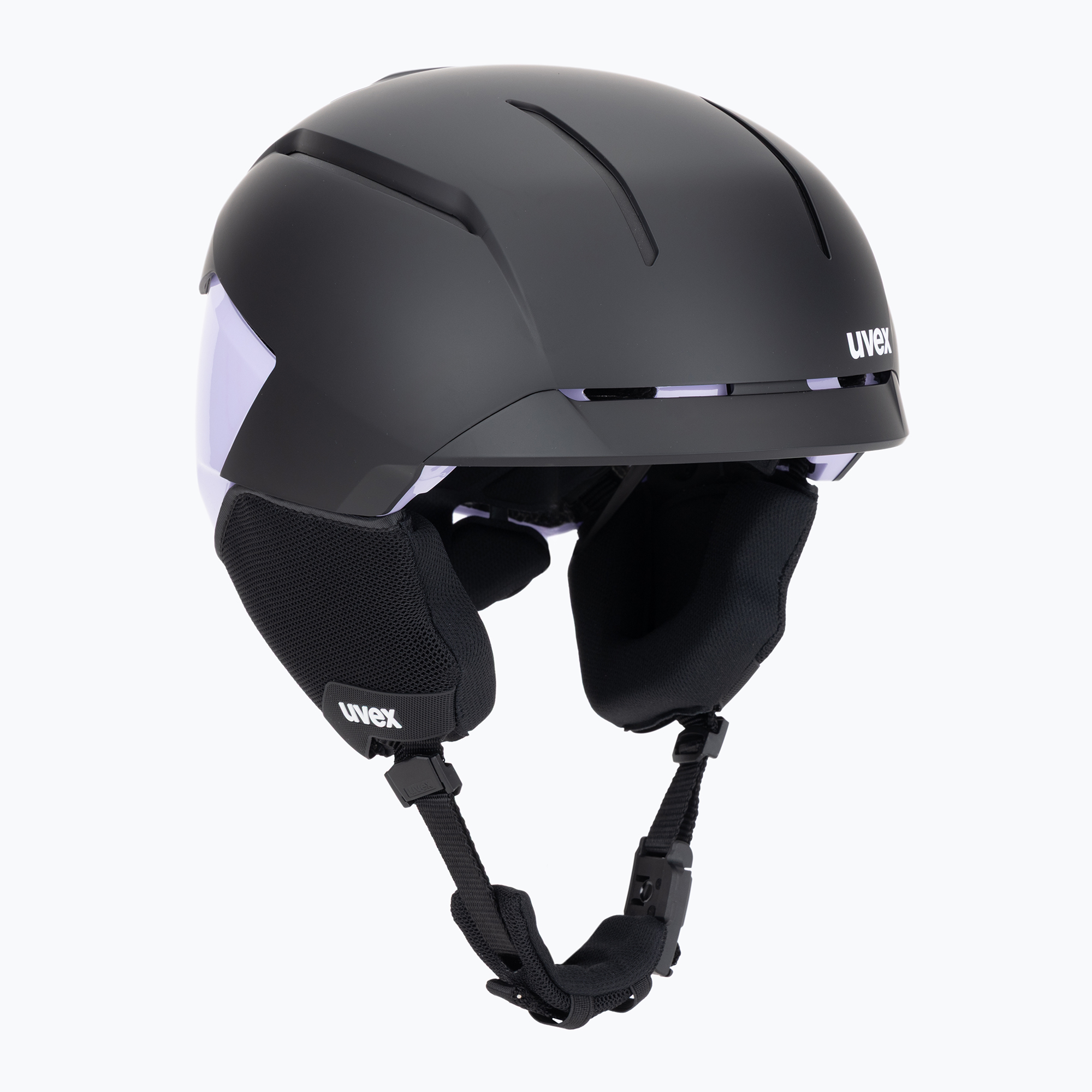 Cască de schi UVEX Levitate MIPS black/lavender matt