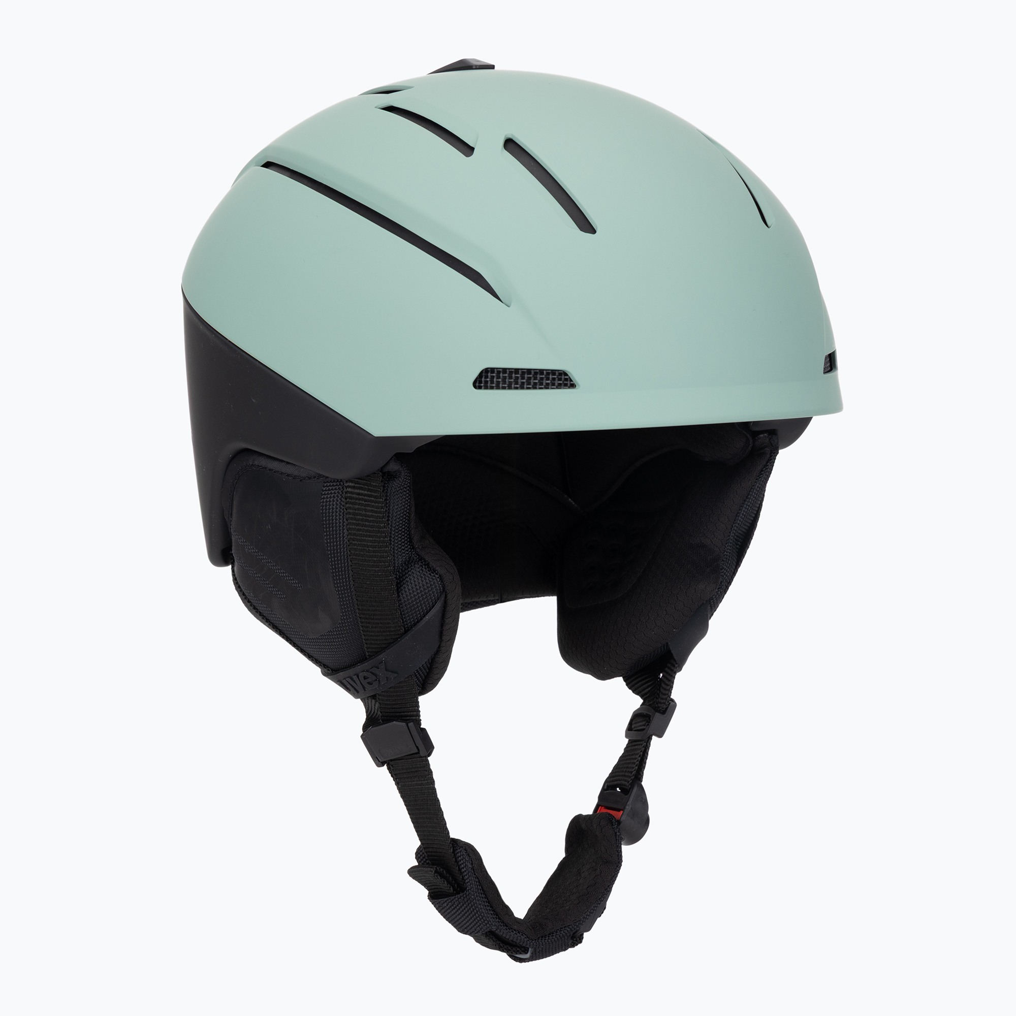 Cască de schi UVEX Gravitate oxid green/black matt