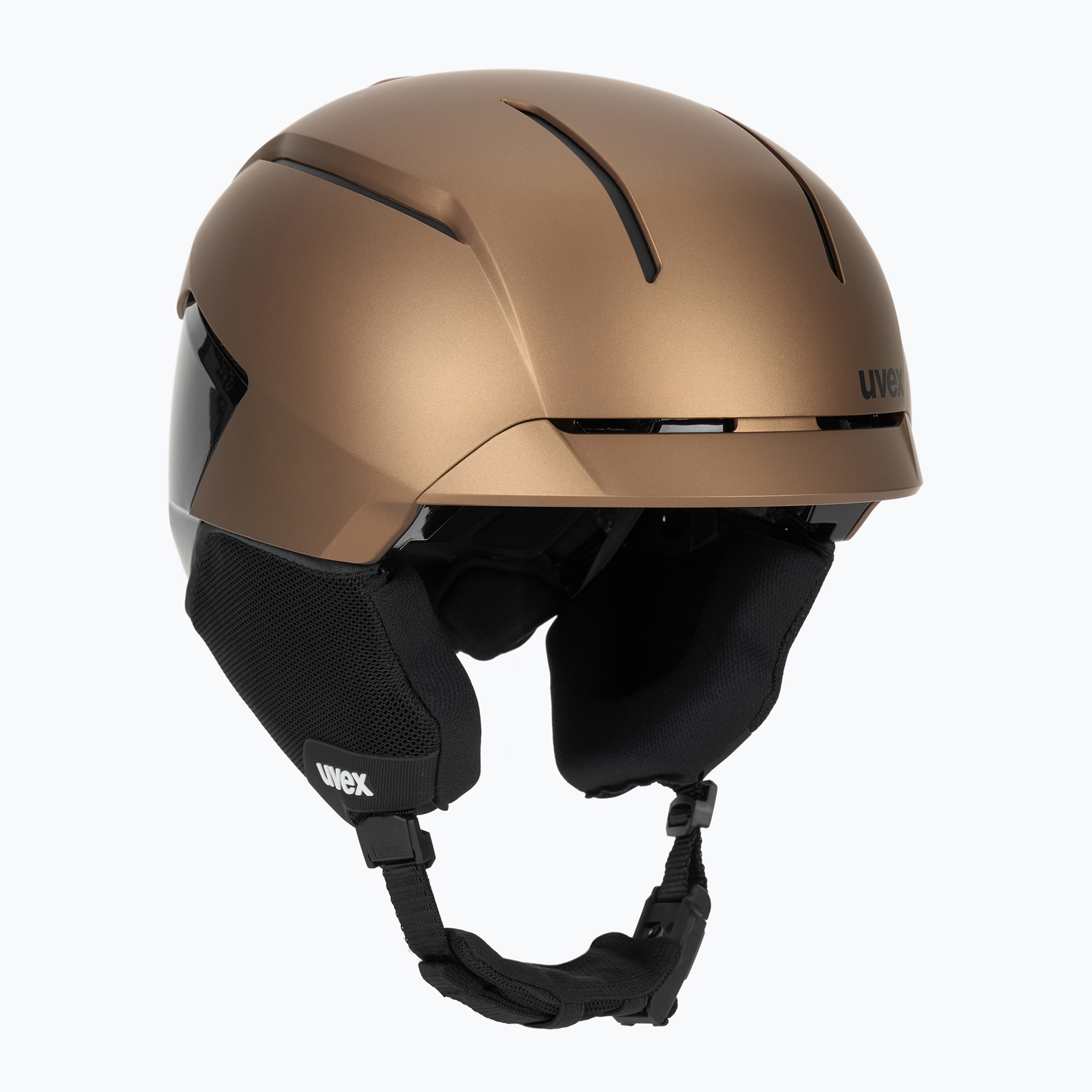 Cască de schi UVEX Levitate MIPS brown/black matt