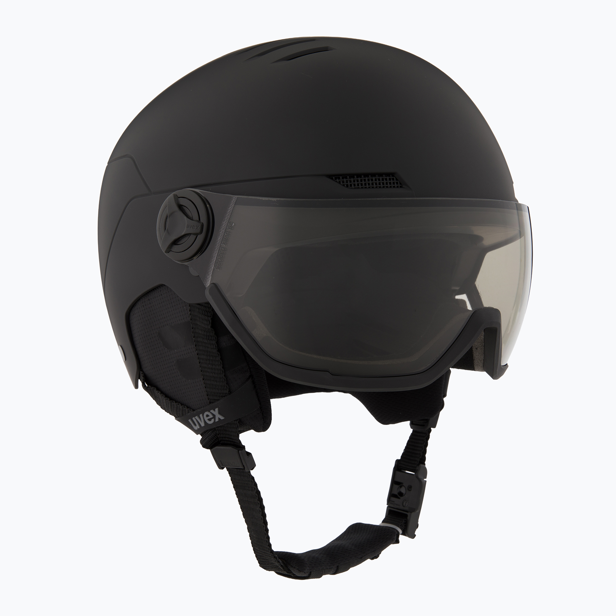 Cască de schi UVEX Wanted Visor Pro V black matte