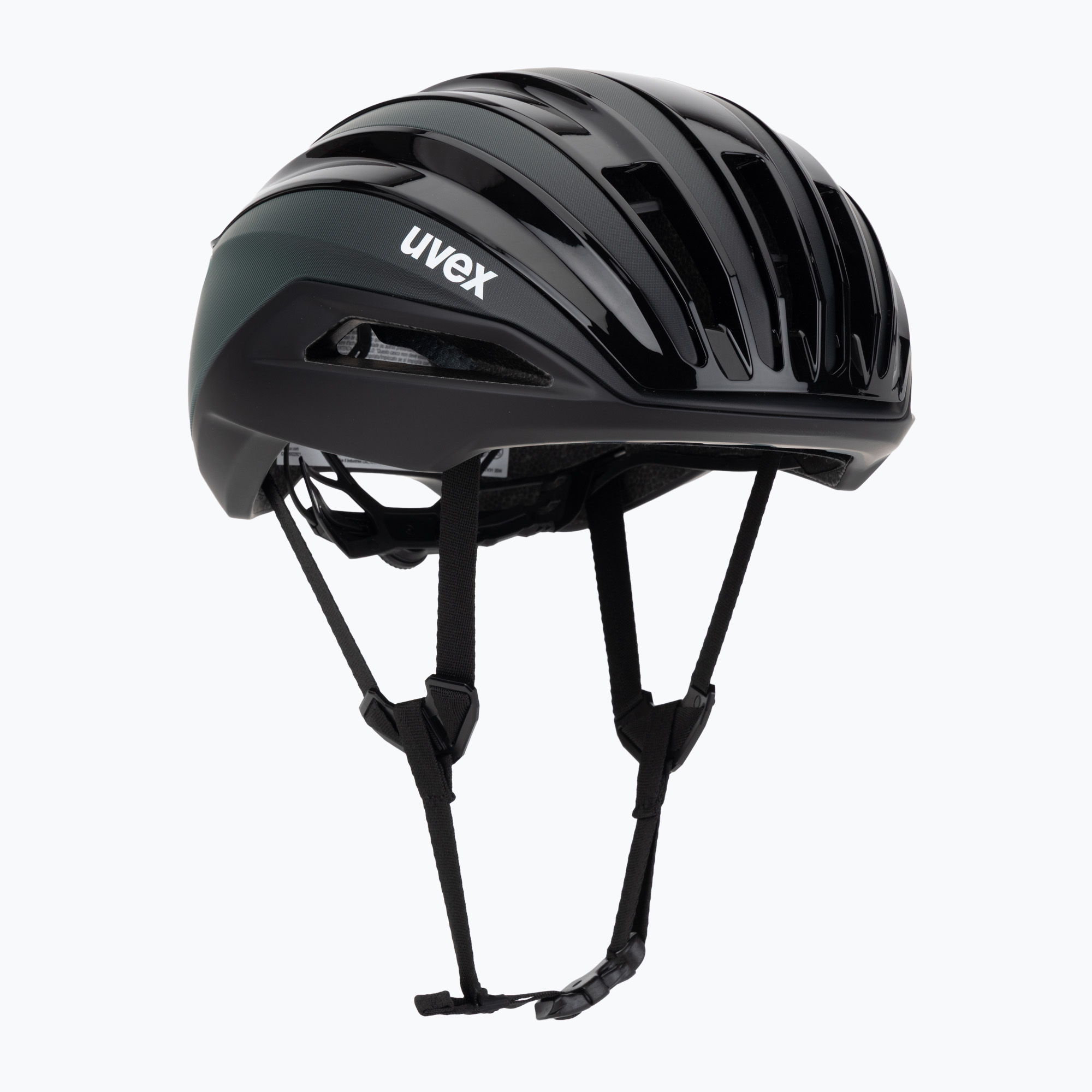 Cască de bicicletă UVEX Surge Aero MIPS black/sage green matt