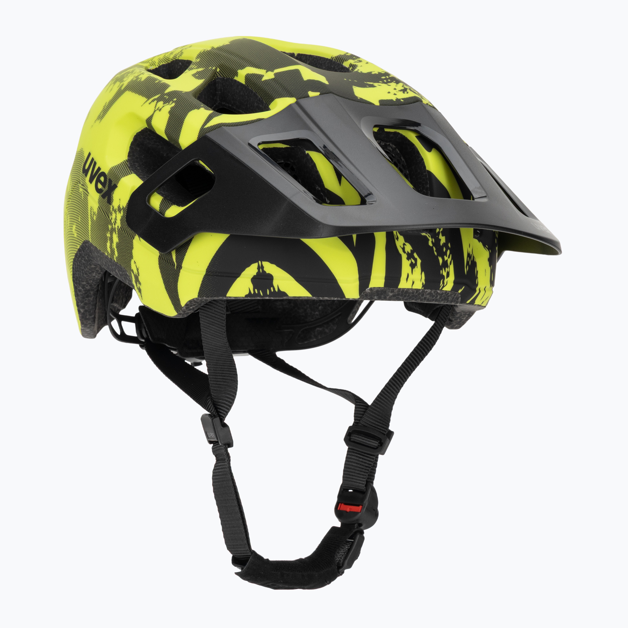 Cască de bicicletă pentru copii UVEX React MIPS Jr lime/black