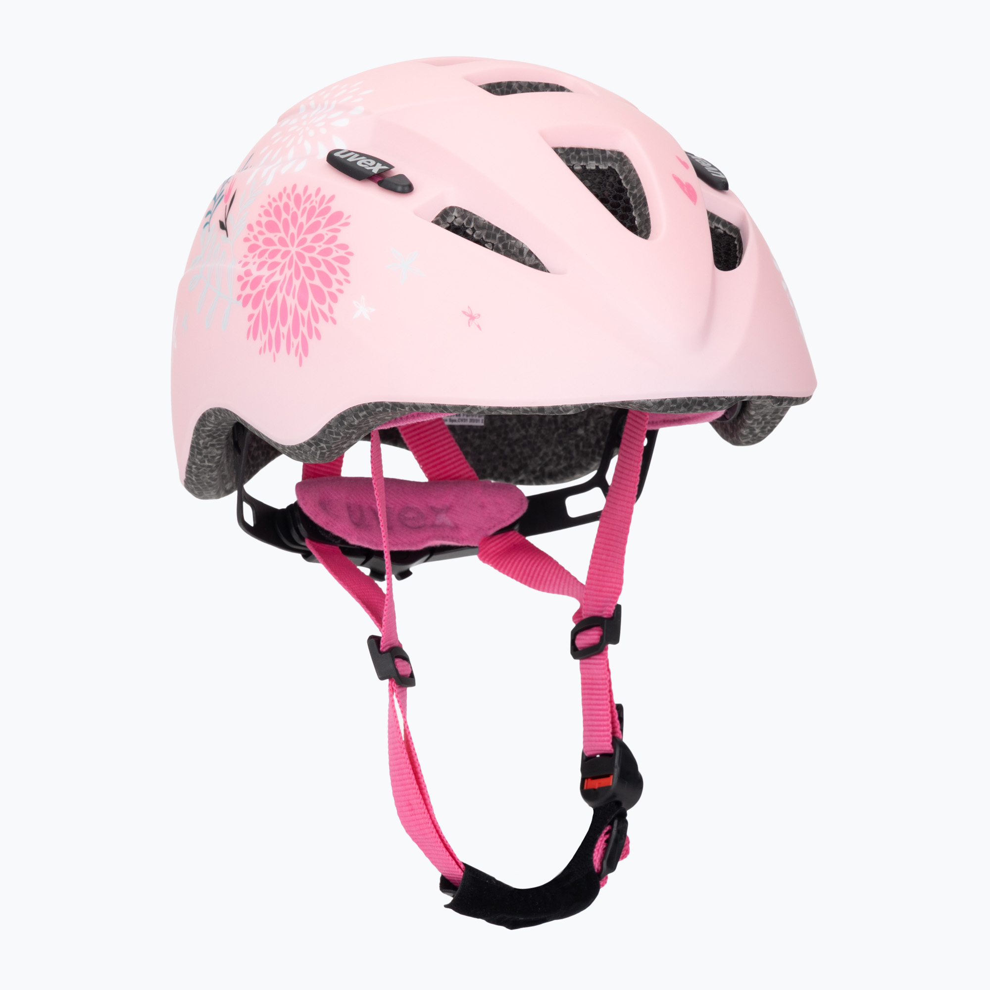Cască de bicicletă pentru copii UVEX Kid 2 CC pink unicorn matt