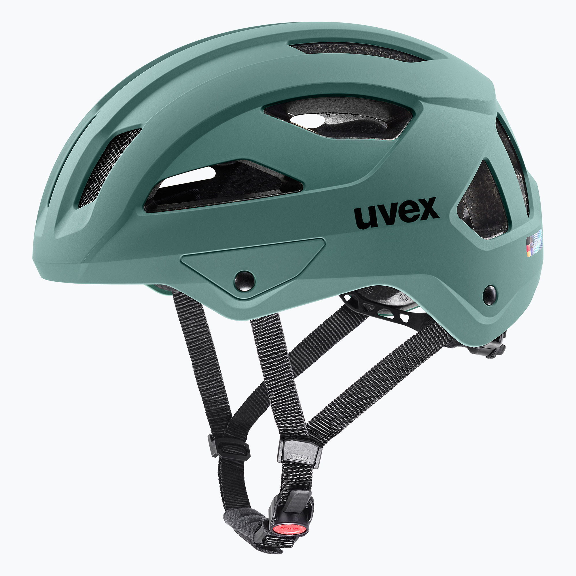 UVEX Stride sage green matt bicycle helmet