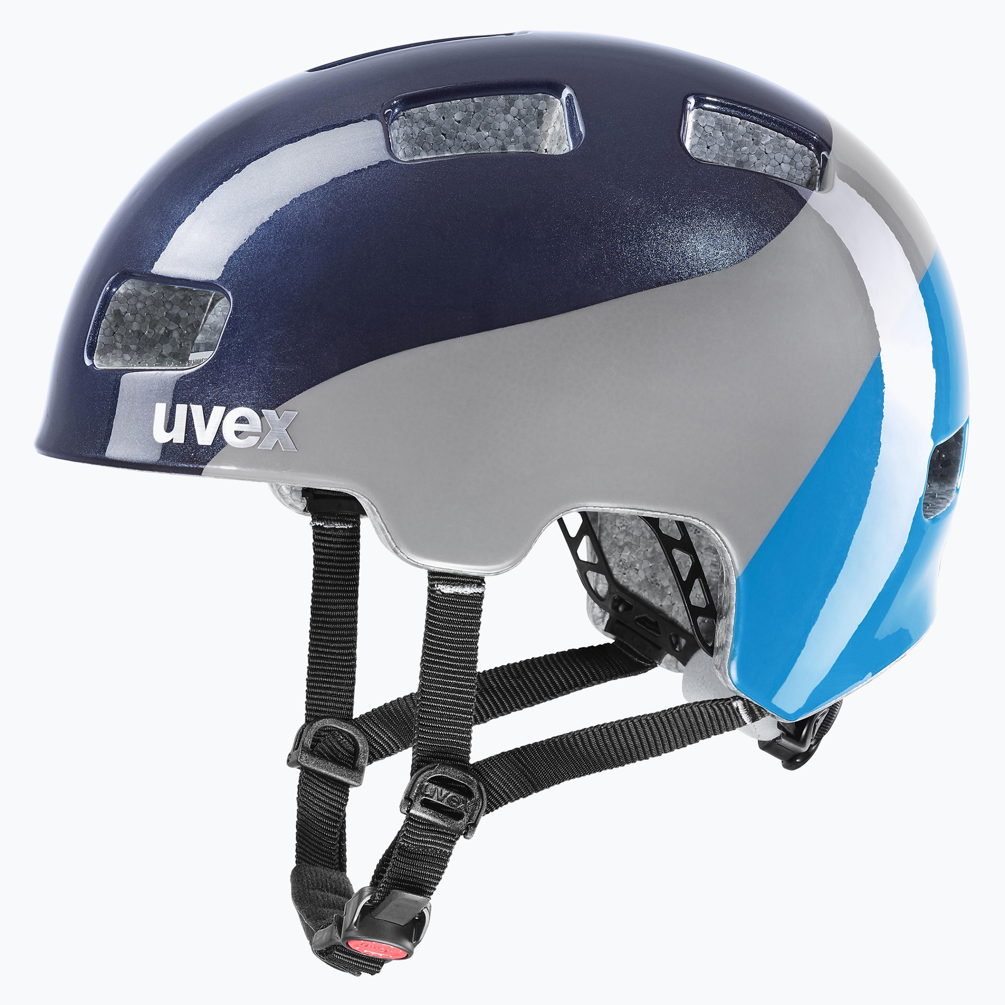 Casco da bici per bambini UVEX HLMT 4 deep space / blu (51-55 cm) (HLMT 4 41/3/980/10)