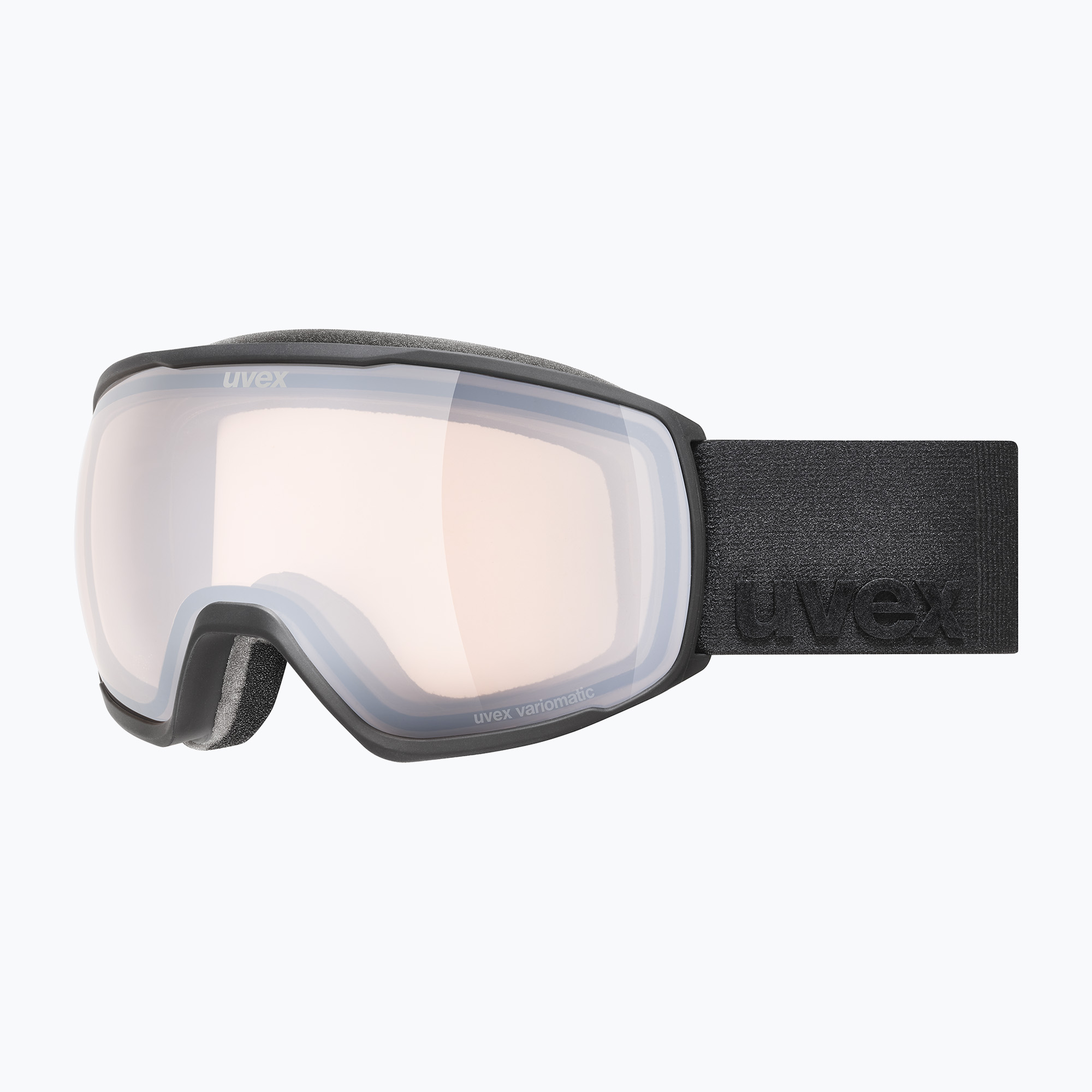 Ski goggles UVEX Victorious V black matt/vario silver mirror
