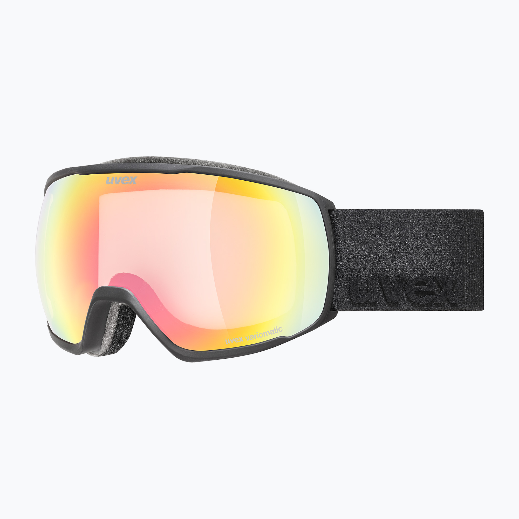 Ski goggles UVEX Victorious V black matt/vario rainbow mirror