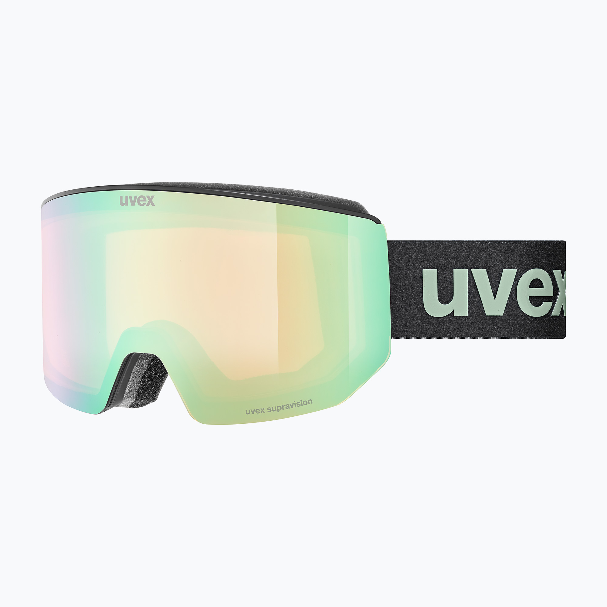 Скиорска маска Uvex Lace Attract FM black matt/mirror opal