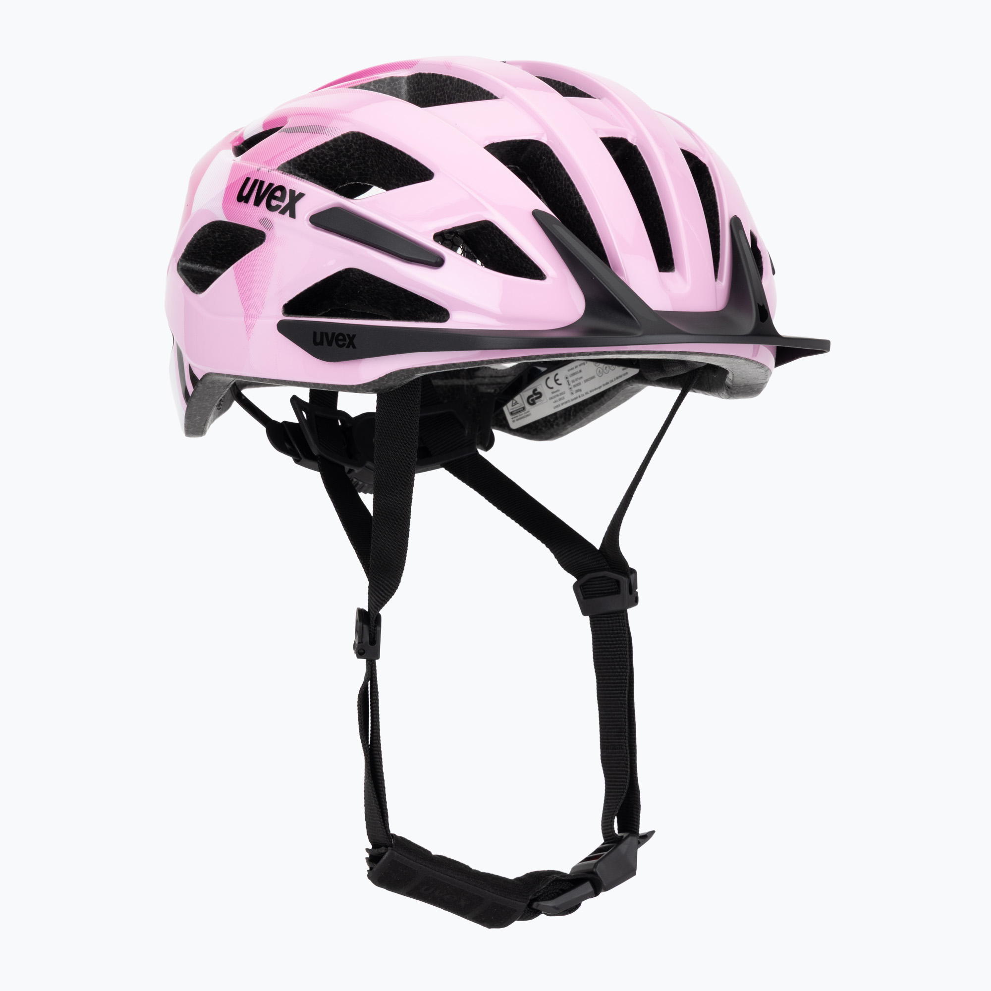 Cască de ciclism pentru copii UVEX Air Wing 2 strawberry/black
