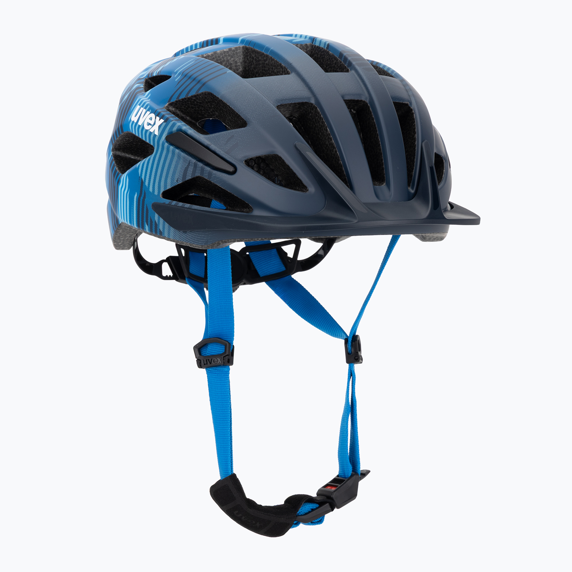 Cască de ciclism pentru copii UVEX Air Wing 2 CC dusk/bubble blue matt