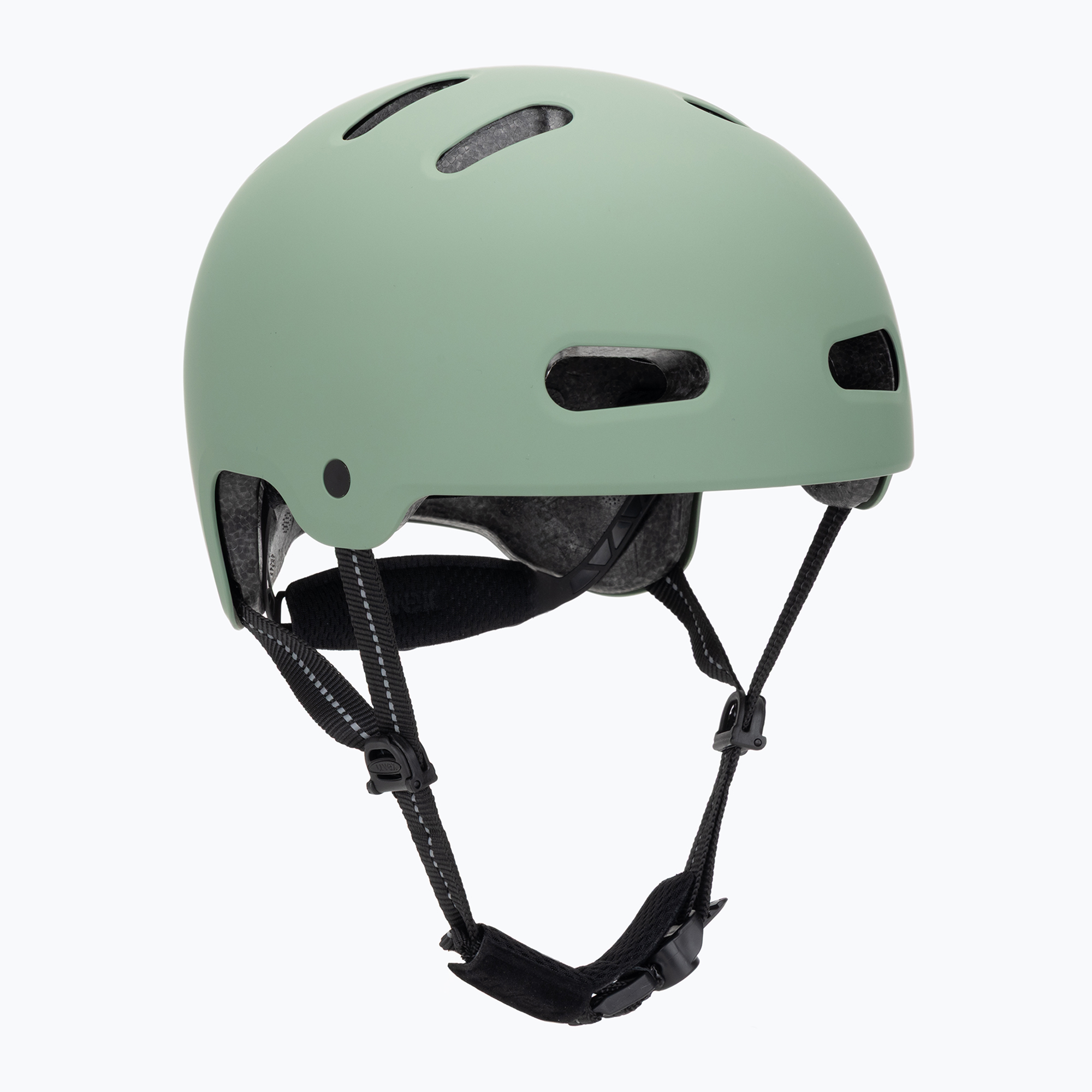 Cască pentru copii UVEX Kid 4 Style bam moss green/papaya matt