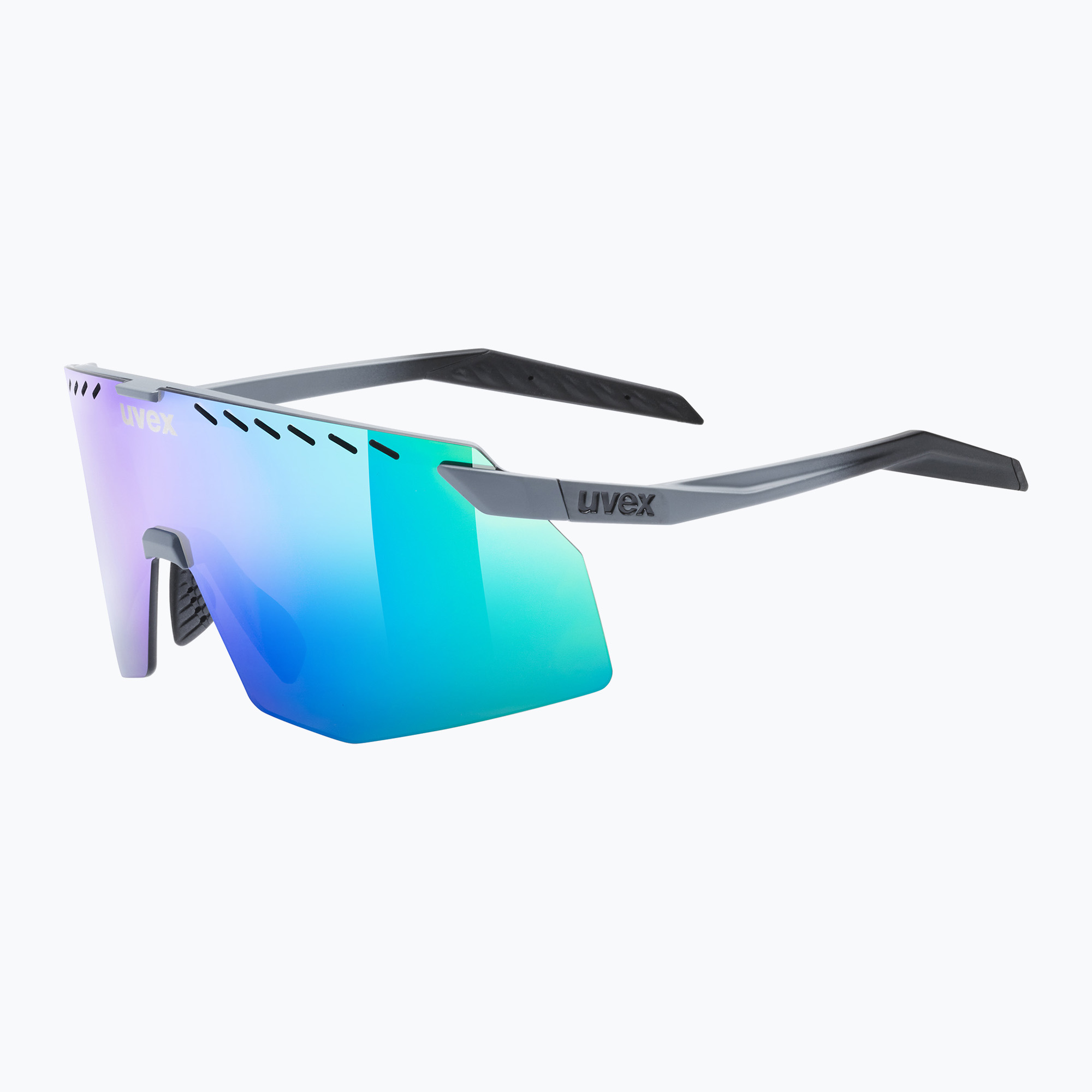 Слънчеви очила UVEX Pace Stage grey matt/mirror green