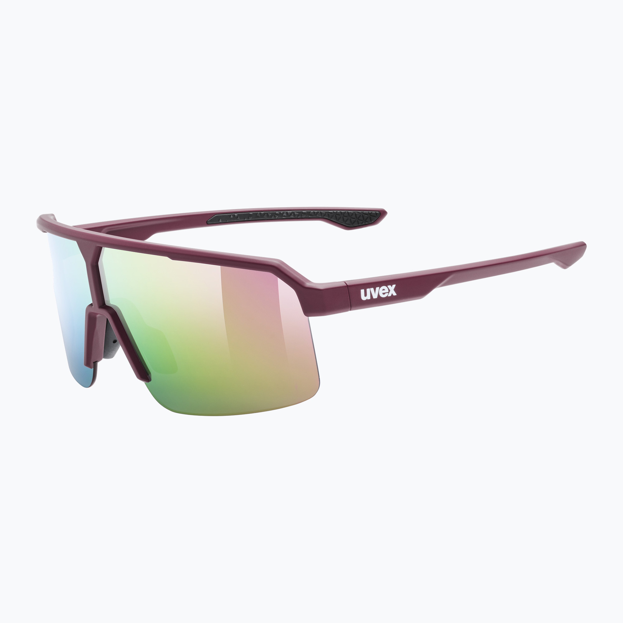 Слънчеви очила UVEX Ramp burgundy matt/mirror rose