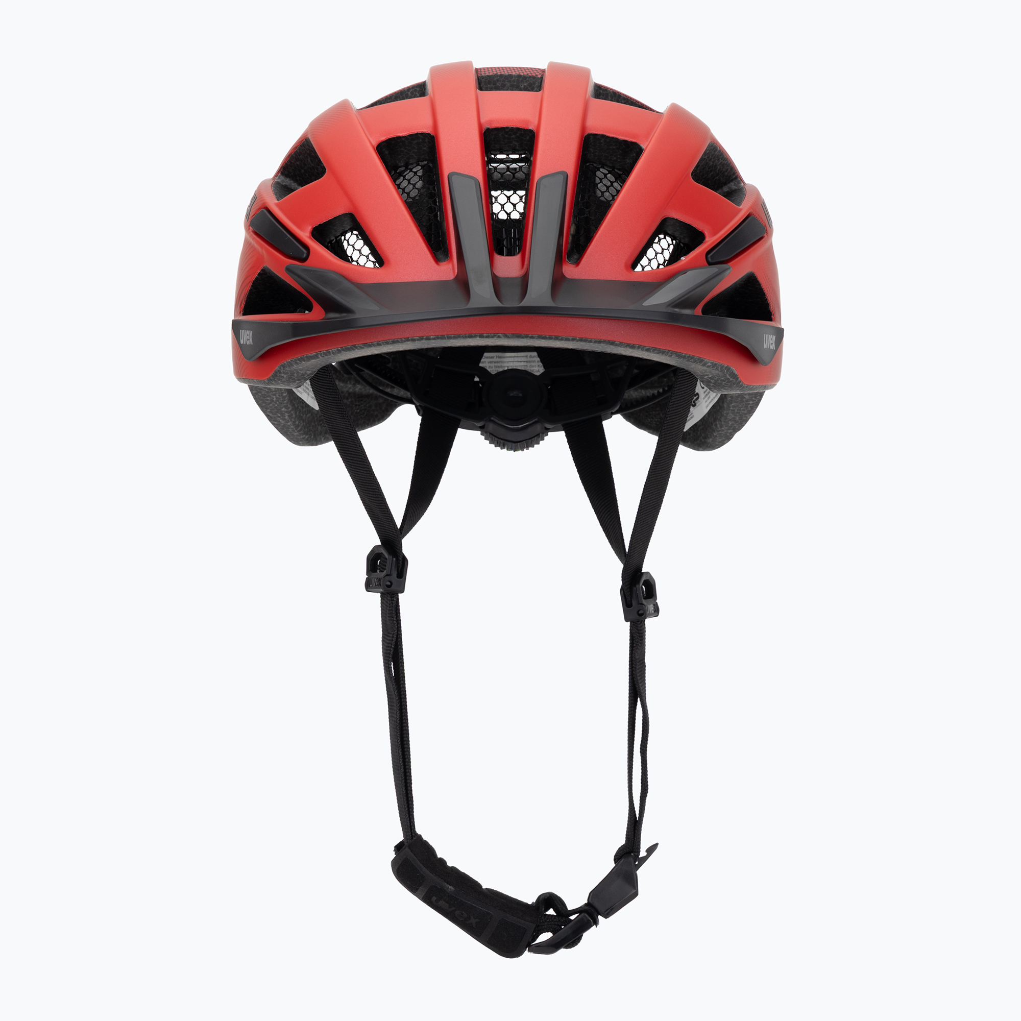 Велосипедна каска UVEX I-vo 2 red/black matt