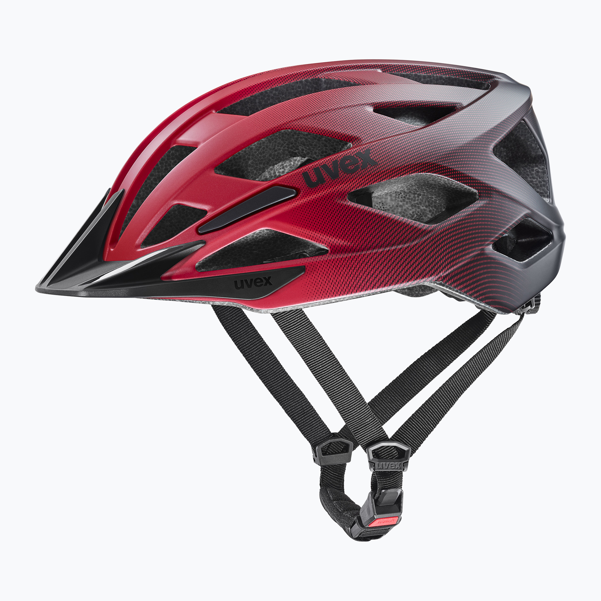Каска за велосипед UVEX I-vo 2 red/black matte