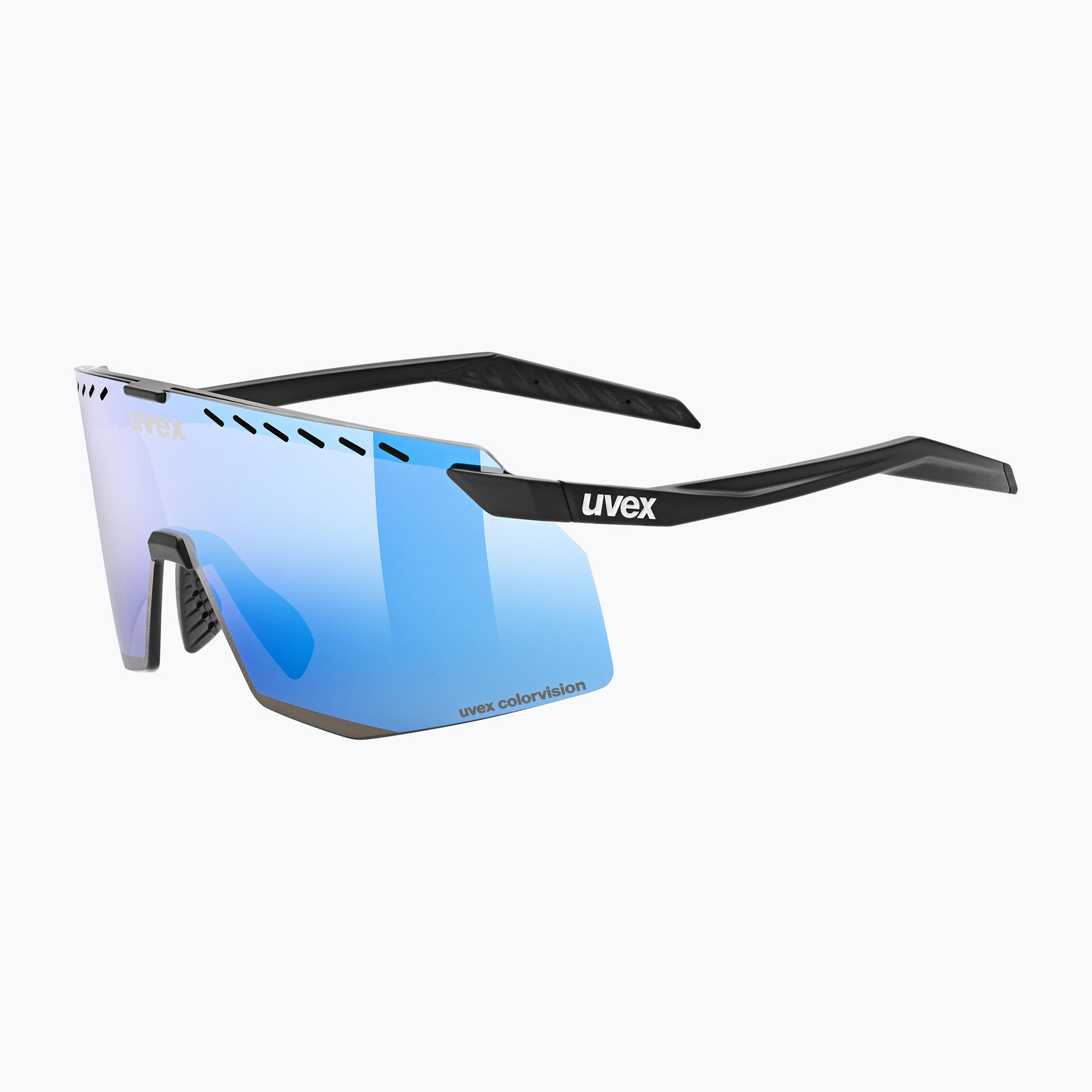 Слънчеви очила UVEX Pace Stage CV black matt/mirror blue