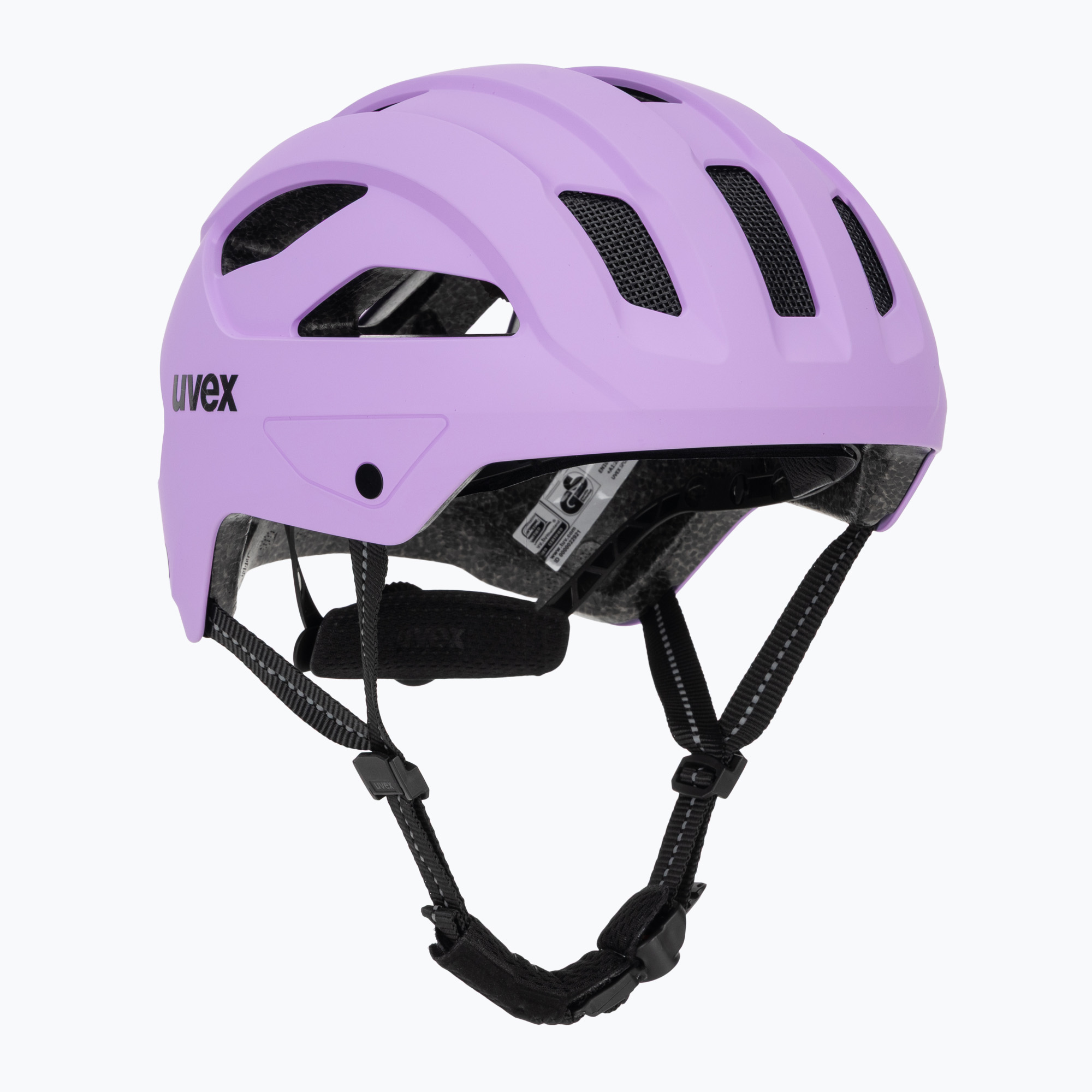 Cască de ciclism UVEX City Stride lilac matt