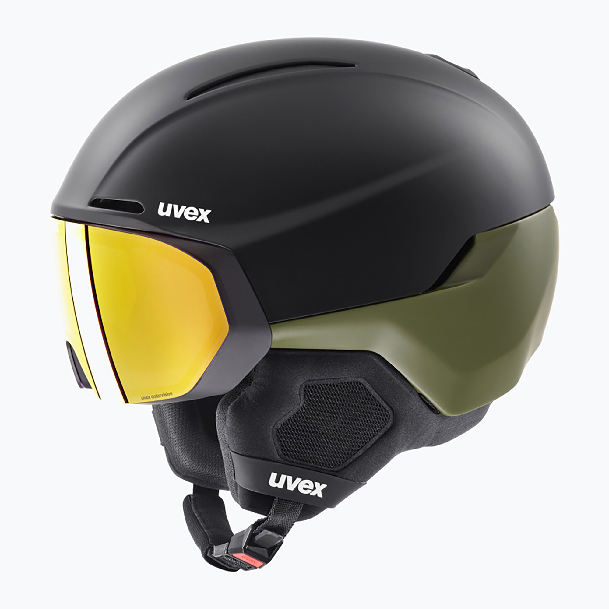 Скиорска каска UVEX Horizon CV black/khaki matt